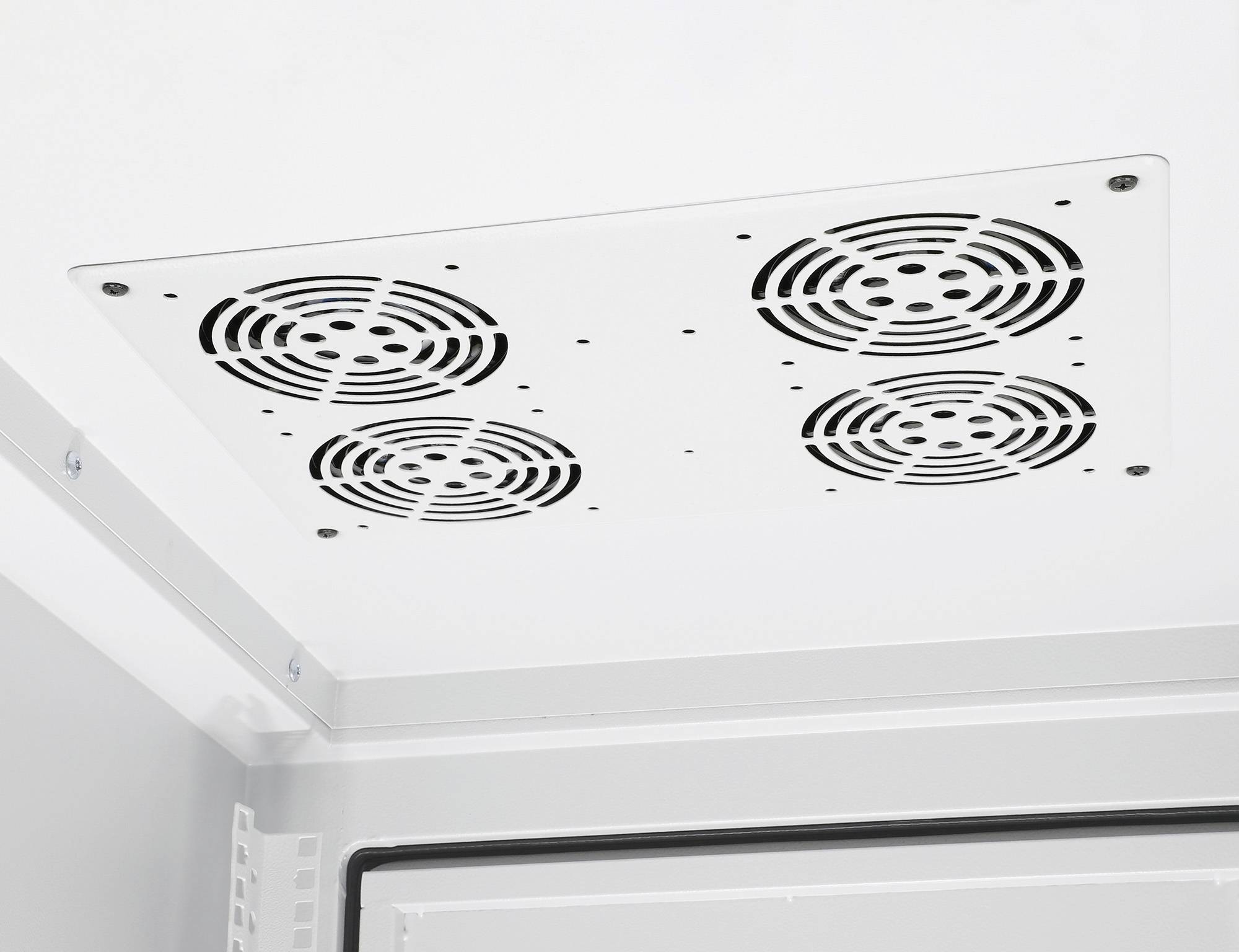 Intellinet IP55 19" Netzwerkschrank mit integrierten Lüftern 42 HE 800mm tief grau RAL7035 19 Zoll Industrie-Gehäuse (B x H x T)