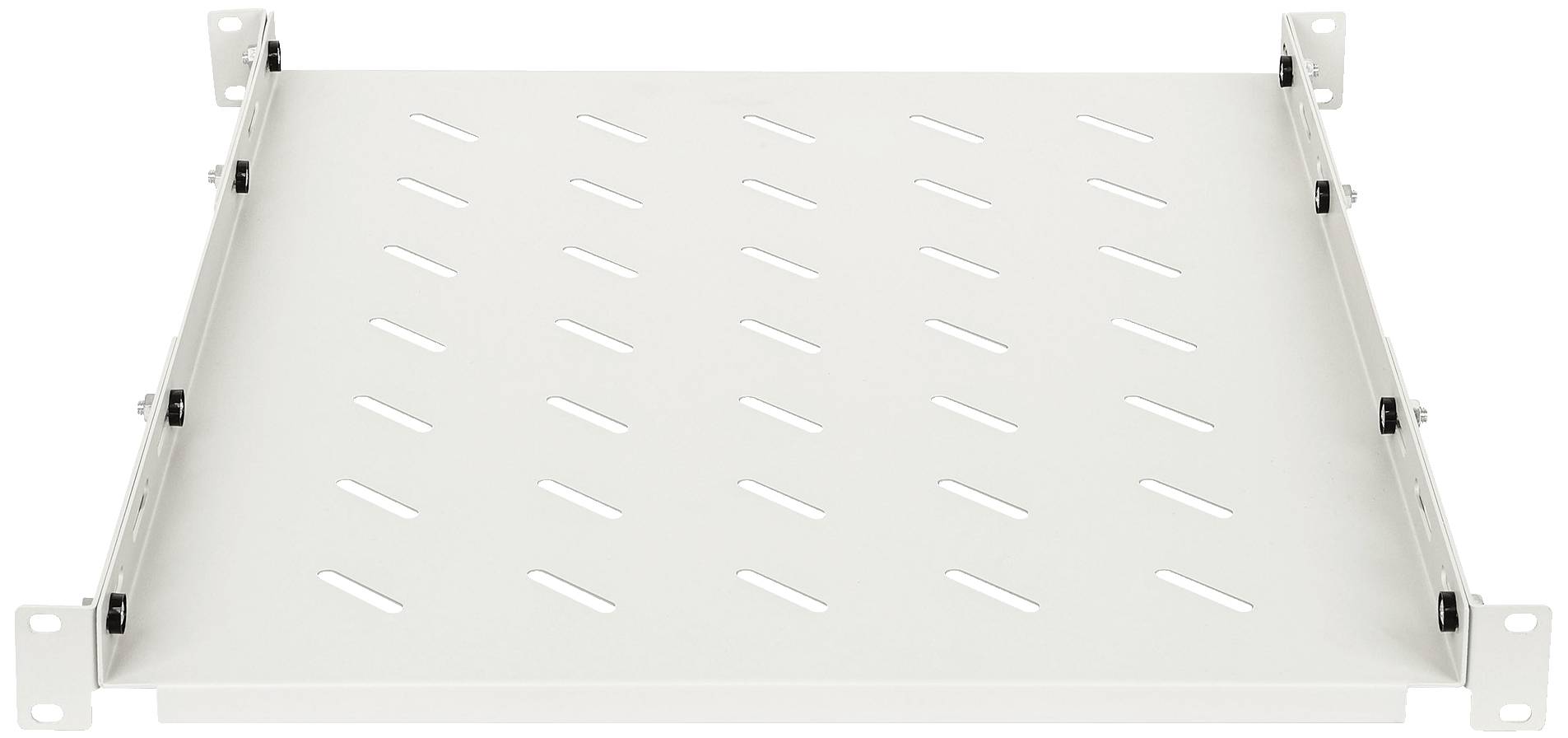 Intellinet 714099 19 Zoll Netzwerkschrank-Geräteboden 1 HE Geeignet für Schranktiefe: 800mm Grau (RAL 7035)