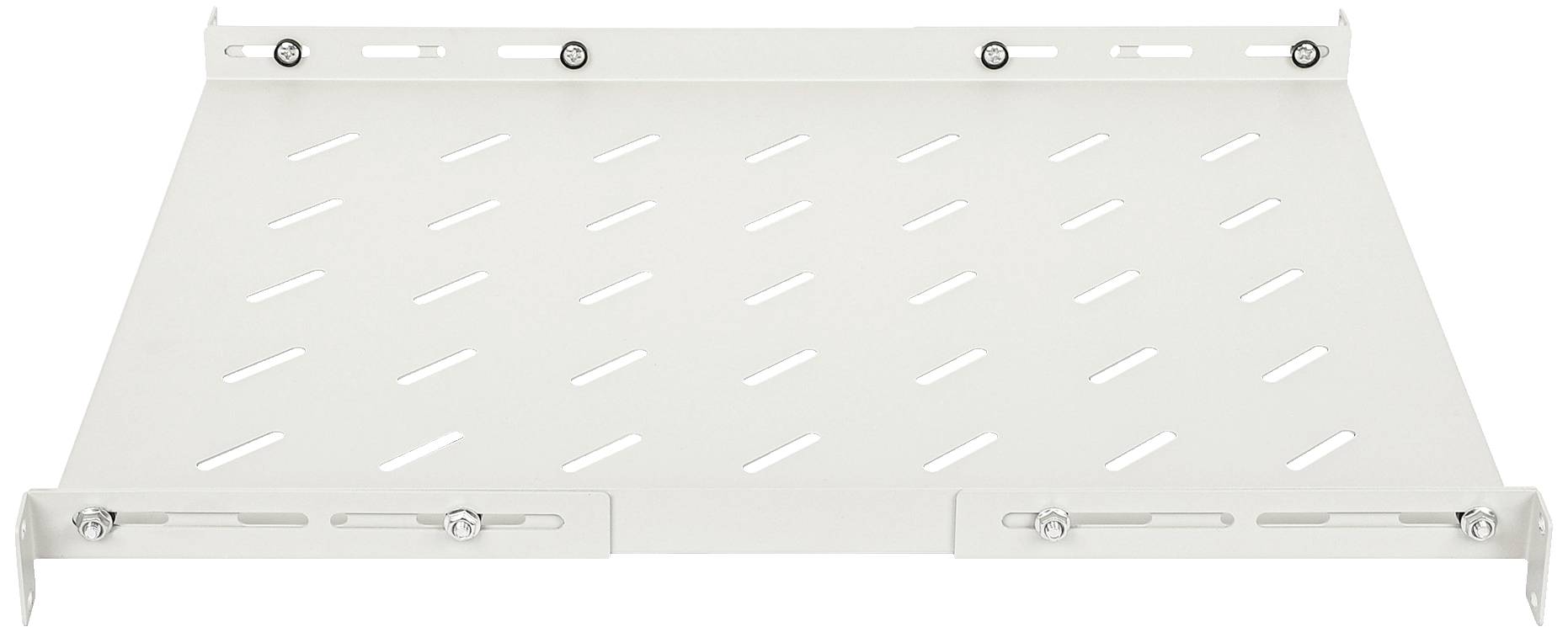 Intellinet 714099 19 Zoll Netzwerkschrank-Geräteboden 1 HE Geeignet für Schranktiefe: 800mm Grau (RAL 7035)