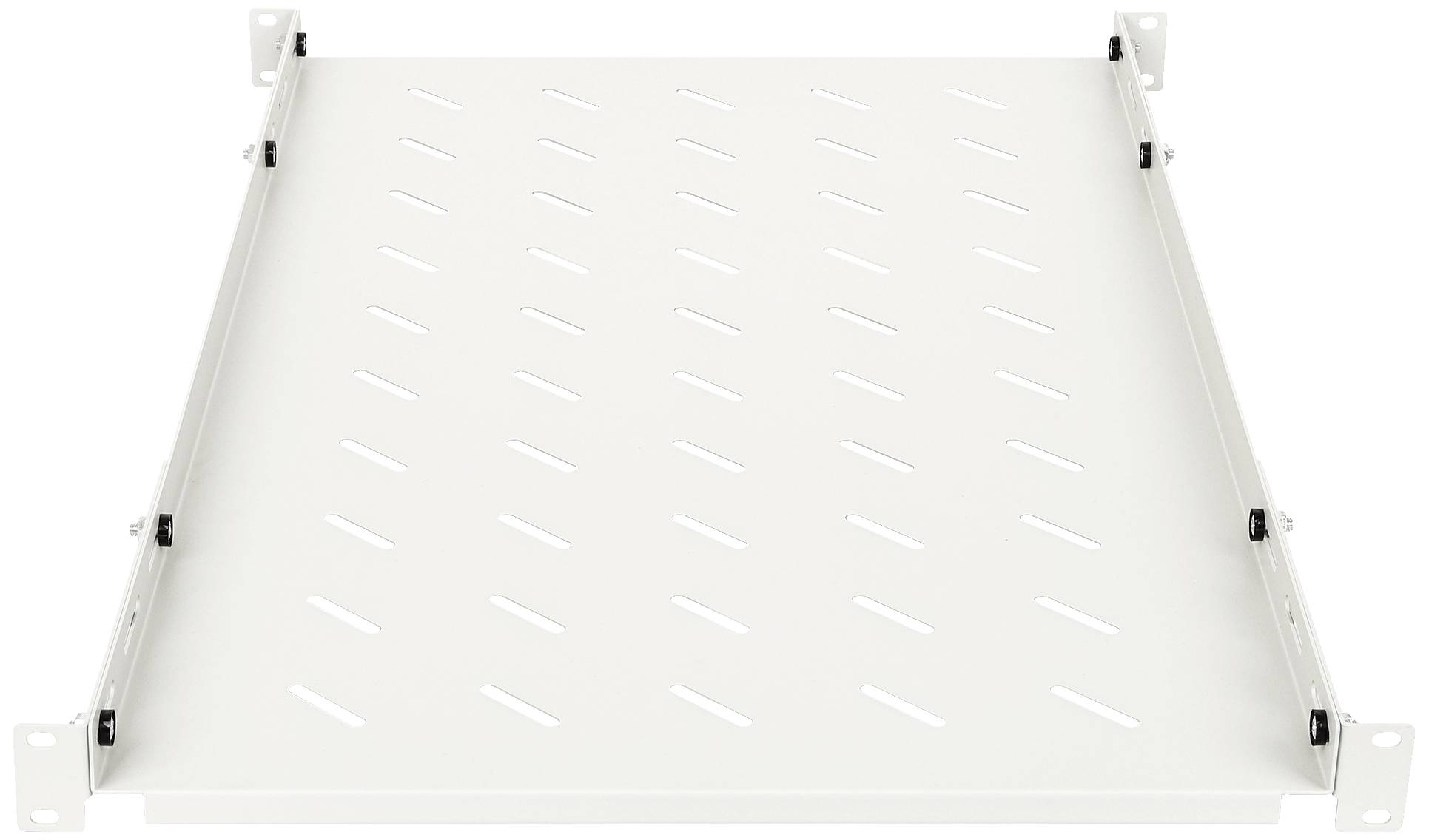 Intellinet 714136 19 Zoll Netzwerkschrank-Geräteboden 1 HE Geeignet für Schranktiefe: 1000mm Grau (RAL 7035)