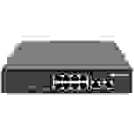 Intellinet 8-Port Gigabit Ethernet PoE+ Switch mit 2 RJ45 Gigabit Uplink-Ports 120W Netzwerk Switch 10 / 100 / 1000MBit/s IEEE802