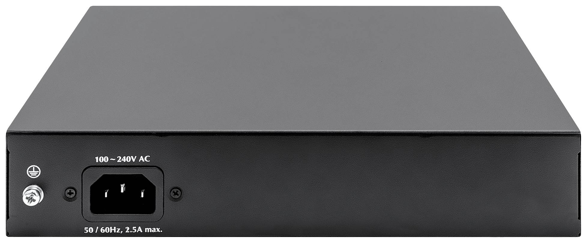 Intellinet 8-Port Gigabit Ethernet PoE+ Switch mit 2 RJ45 Gigabit Uplink-Ports 120W Netzwerk Switch 10 / 100 / 1000 MBit/s IEEE802.3af (15.4 W)