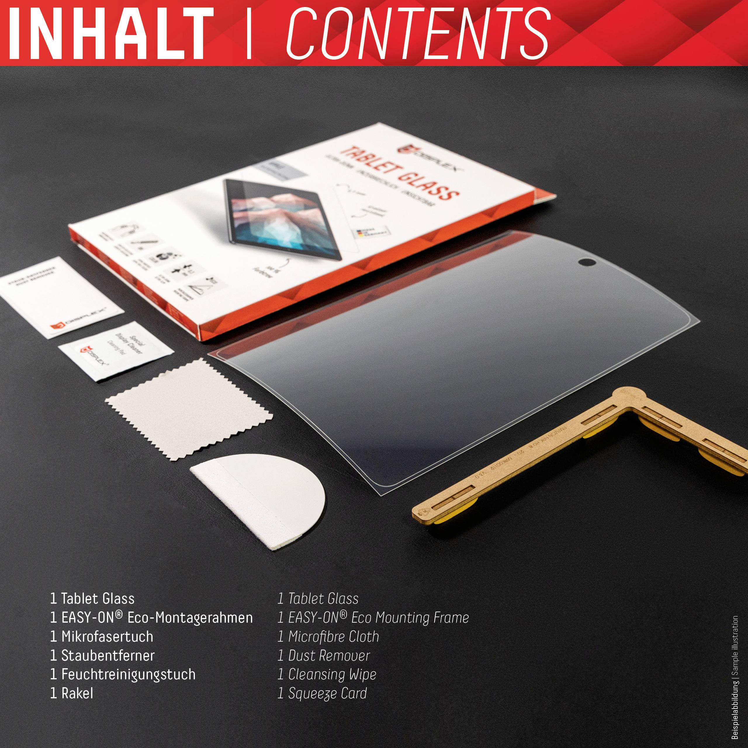 DISPLEX Tablet Glass Displayschutzglas Apple iPad 10.9" (10. Gen, 2022) 1 St. Anti-Fingerprint, kratzfest 01754