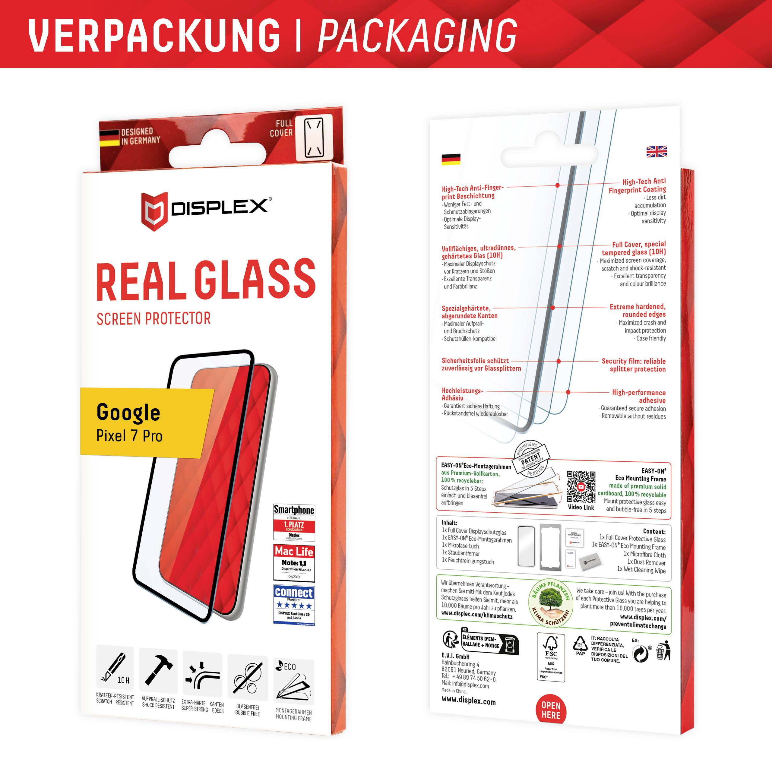DISPLEX Real Glass 3D Displayschutzglas 1 St. kratzfest 01802
