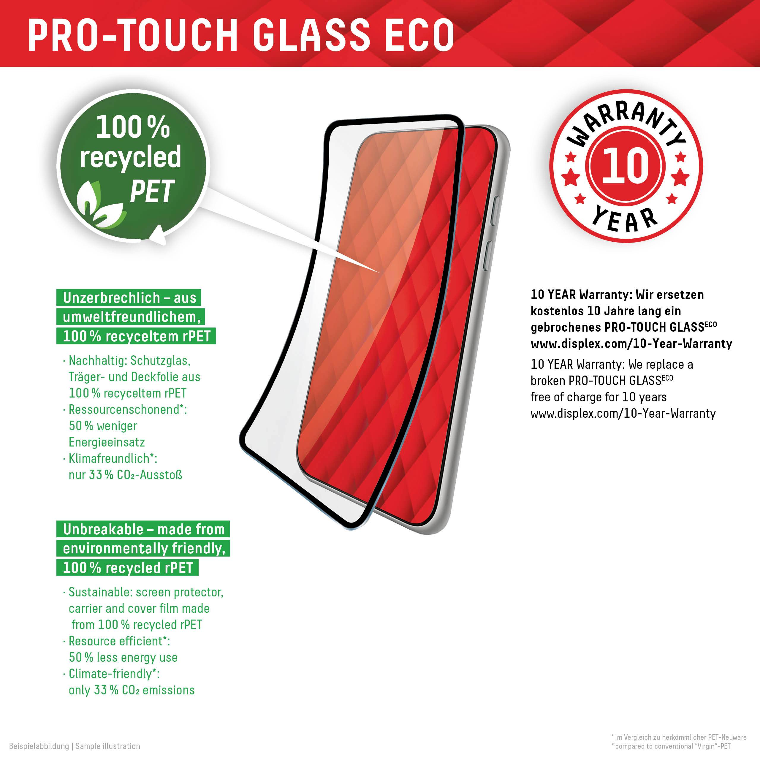 DISPLEX ProTouch Glass Eco Displayschutzglas 1 St. kratzfest 01782