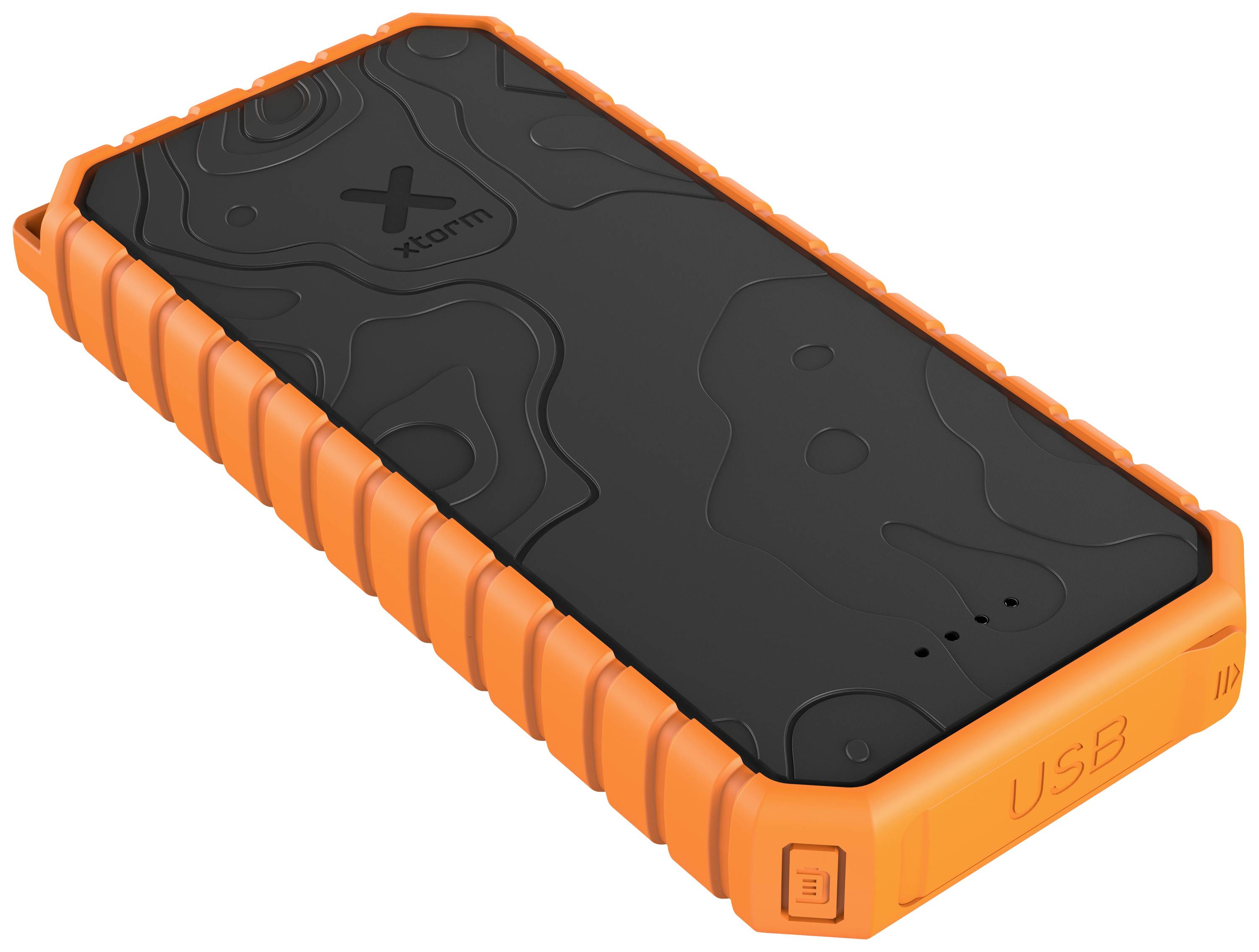Xtorm by A-Solar XR202 Rugged Powerbank 20000 mAh Li-Ion Orange, Schwarz
