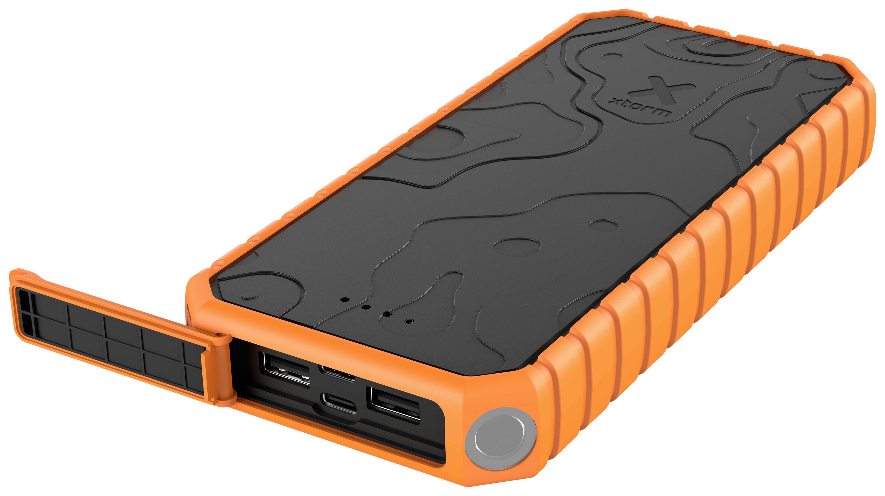 Xtorm by A-Solar XR202 Rugged Powerbank 20000 mAh Li-Ion Orange, Schwarz