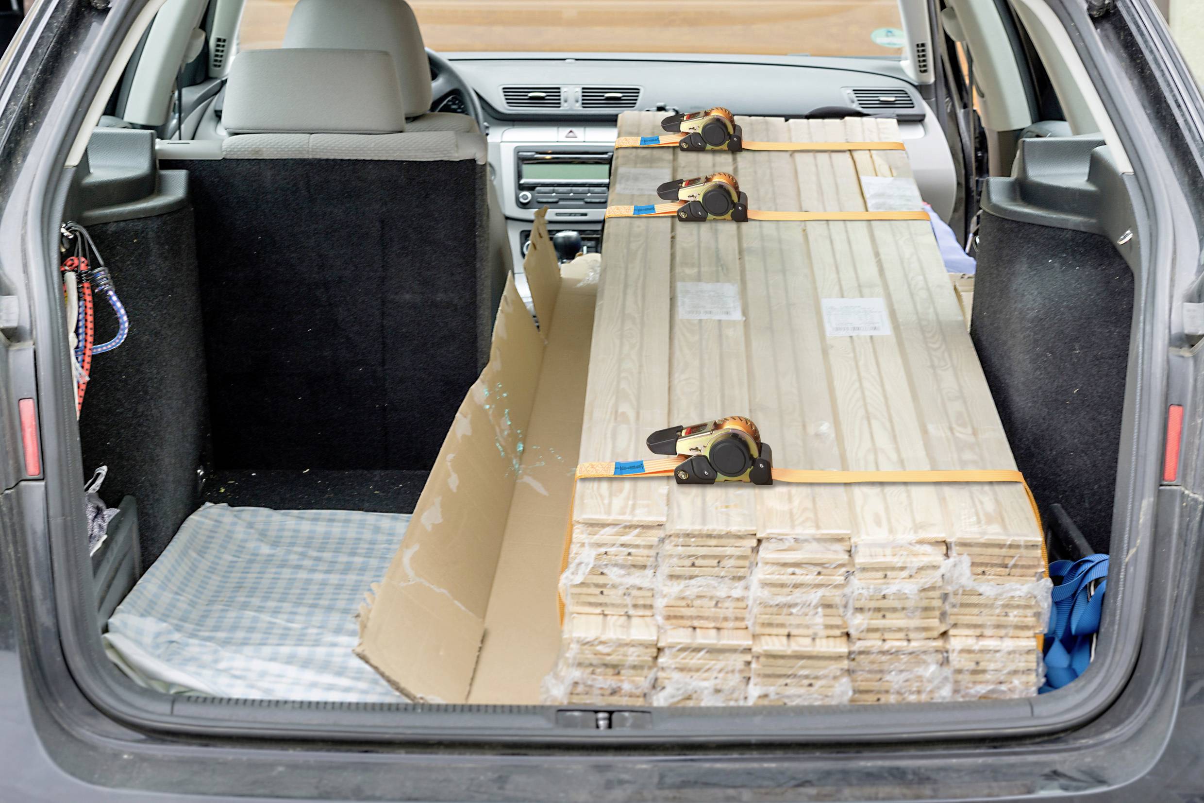 TOOLCRAFT TO-8689782 Selbstaufrollender Spanngurt Zugkraft LC Niederzurren (einzeln/direkt)=750 daN (L x B) 4.5m x 50mm