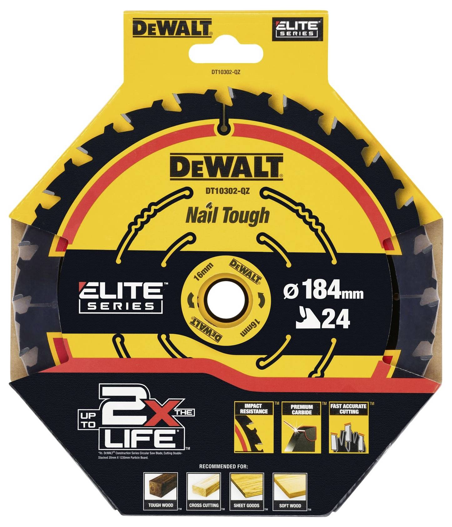 DEWALT DT10302-QZ Kreissägeblatt 1St.