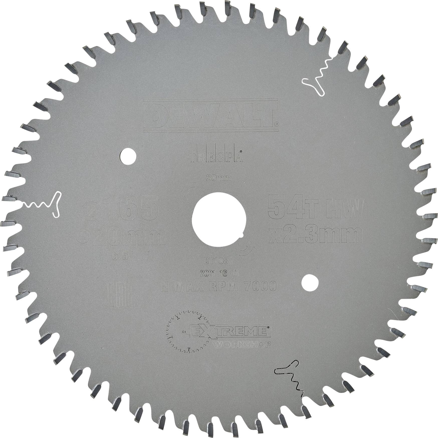 DEWALT DT1087-QZ Kreissägeblatt 1St.