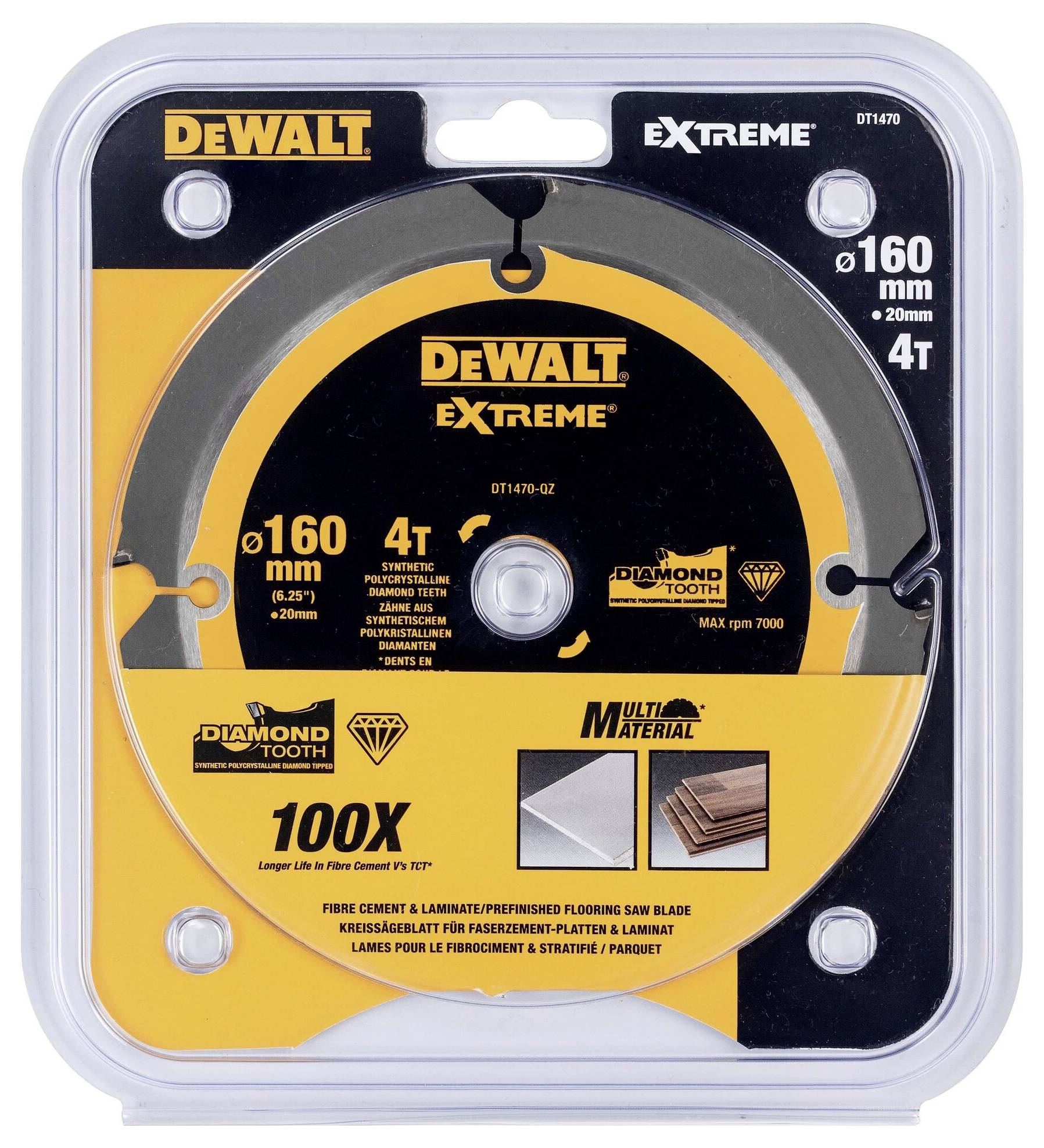 DEWALT DT1470-QZ Kreissägeblatt 1St.