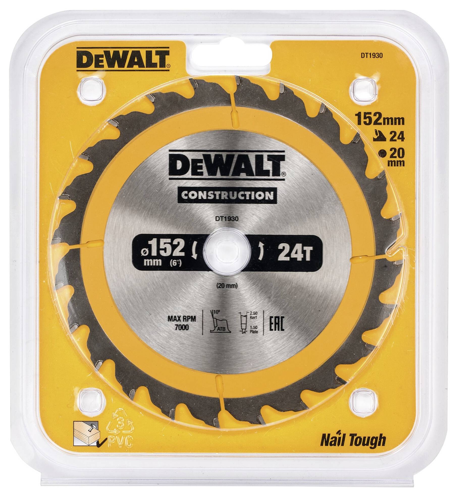 DEWALT DT1930-QZ Kreissägeblatt 1 St.