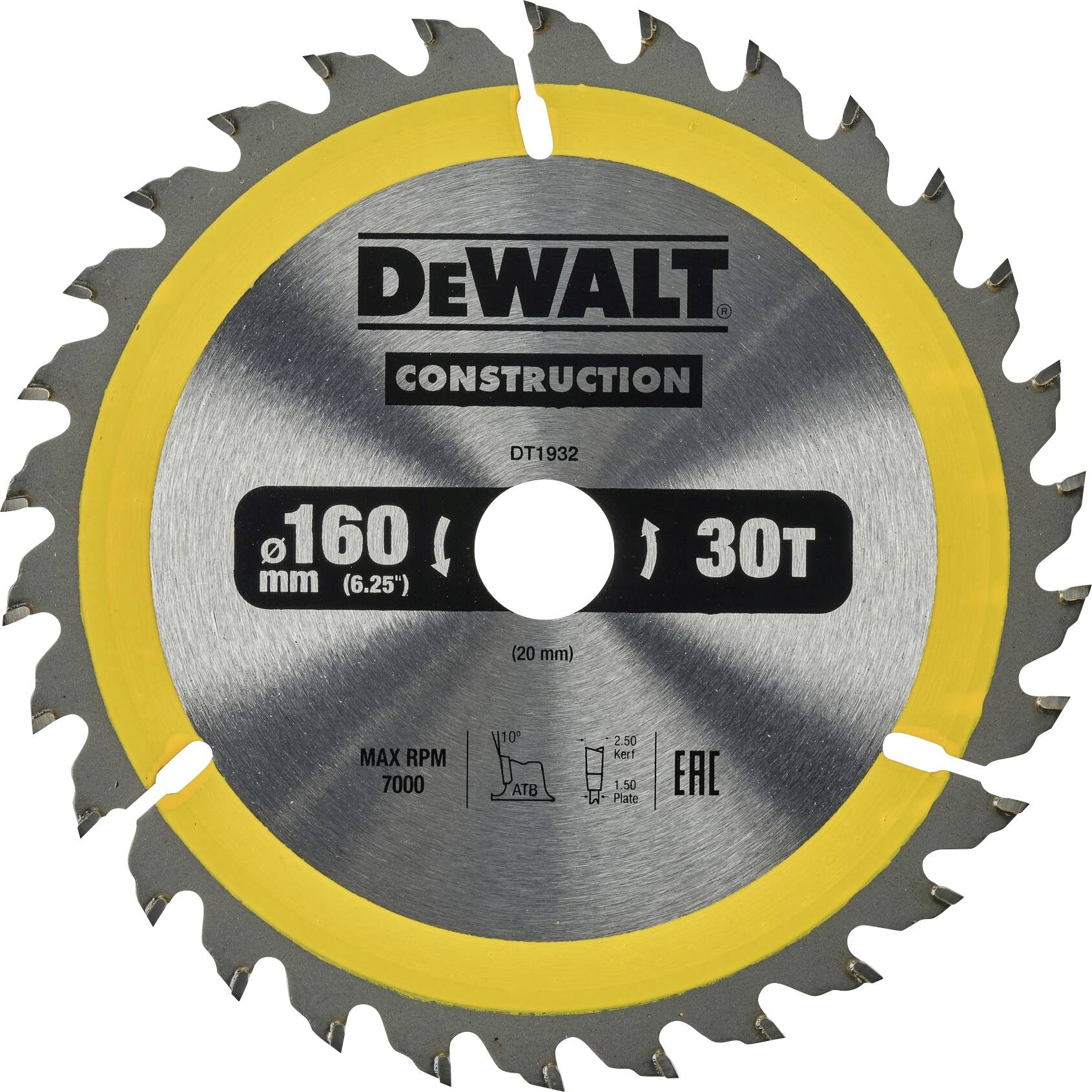 DEWALT DT1932-QZ Kreissägeblatt 1St.