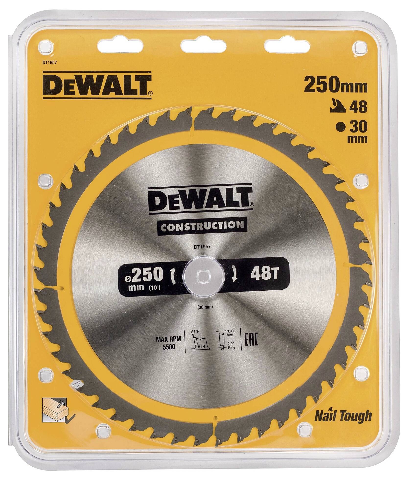 DEWALT DT1957-QZ Kreissägeblatt 1 St.