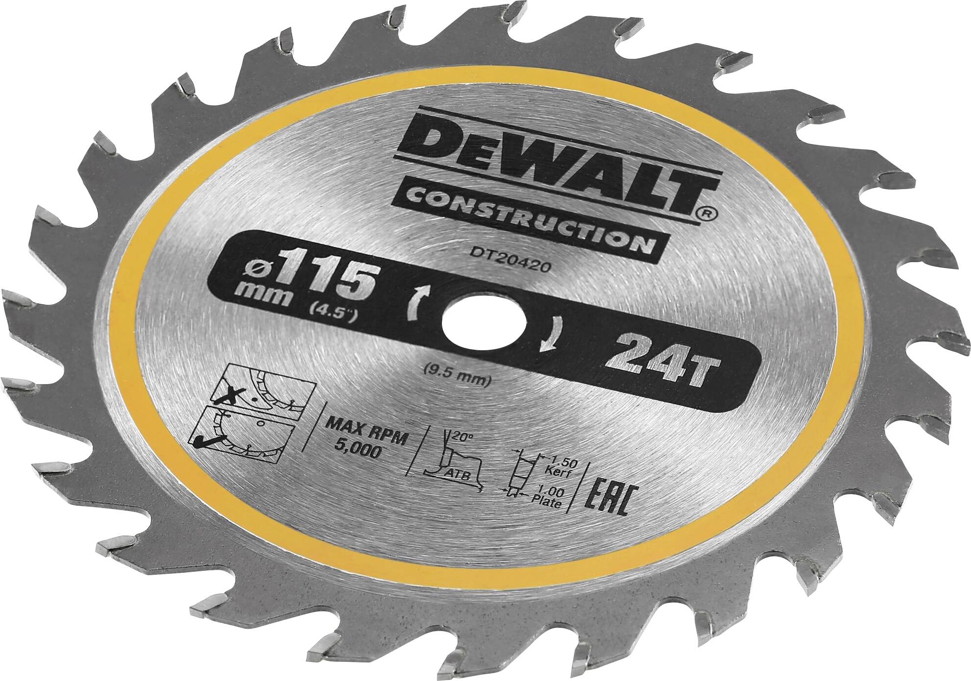 DEWALT DT20420-QZ Kreissägeblatt 1St.