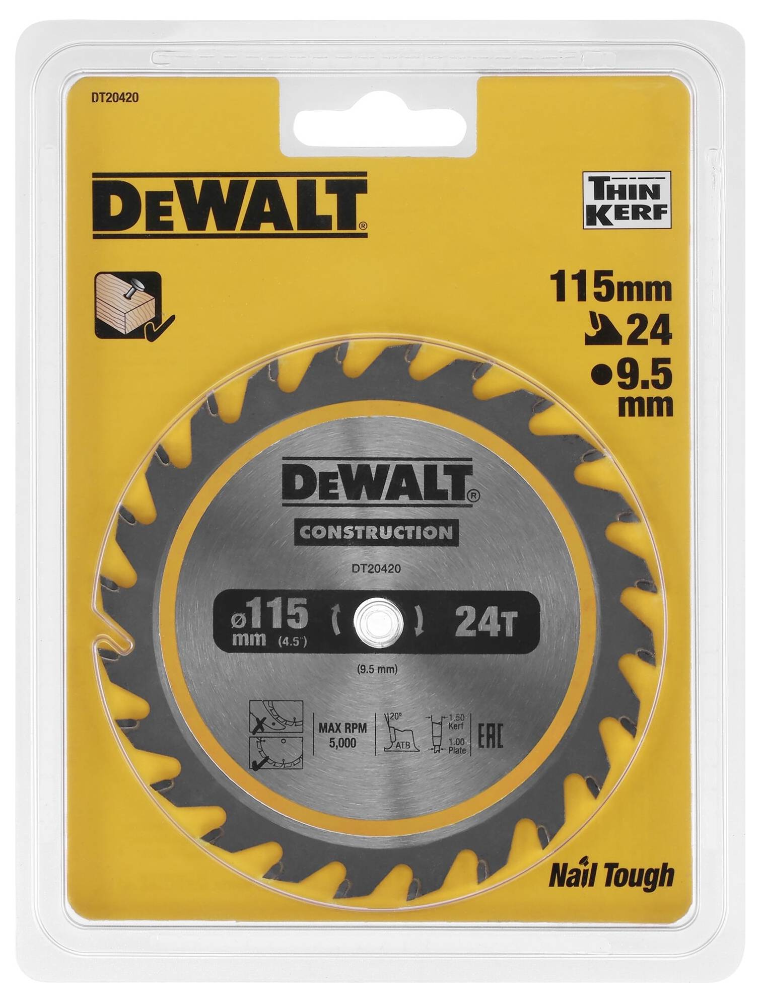 DEWALT DT20420-QZ Kreissägeblatt 1St.