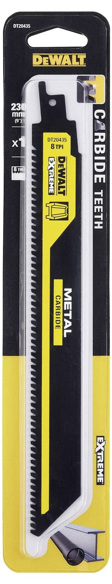 DEWALT DT20435-QZ Carbide Saebelsaegeblatt Metall 230mm 1St.
