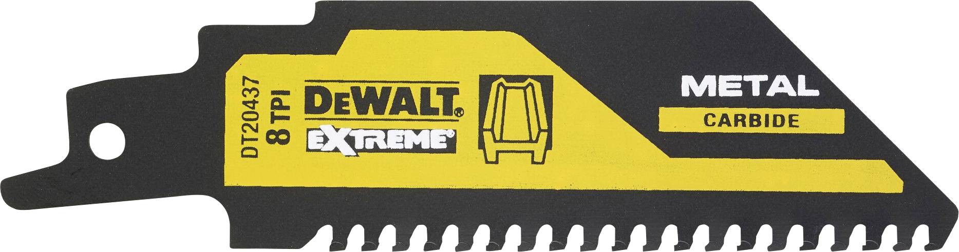 DEWALT DT20437-QZ Carbide Saebelsaegeblatt Metall 102mm 1St.