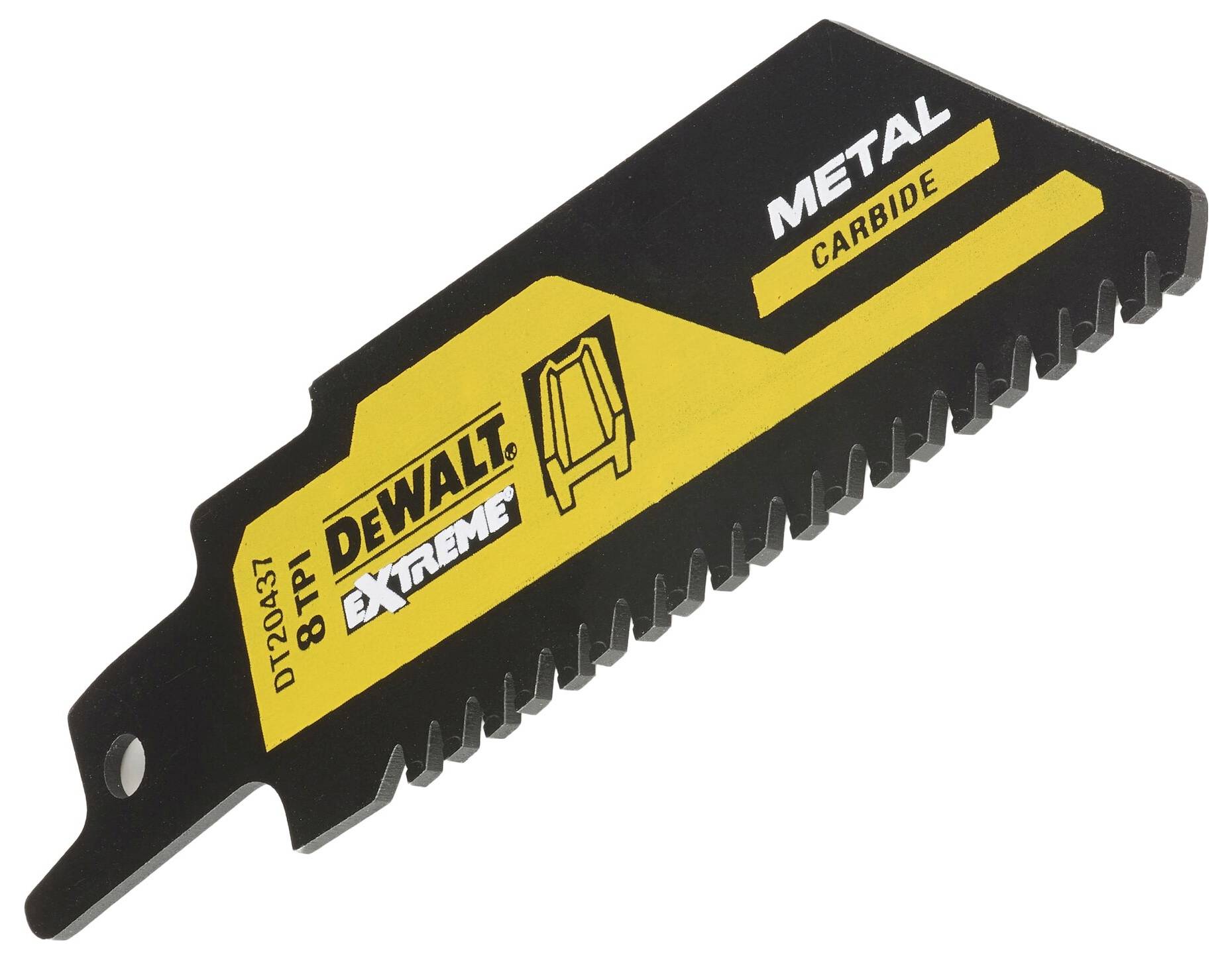 DEWALT DT20437-QZ Carbide Saebelsaegeblatt Metall 102mm 1St.