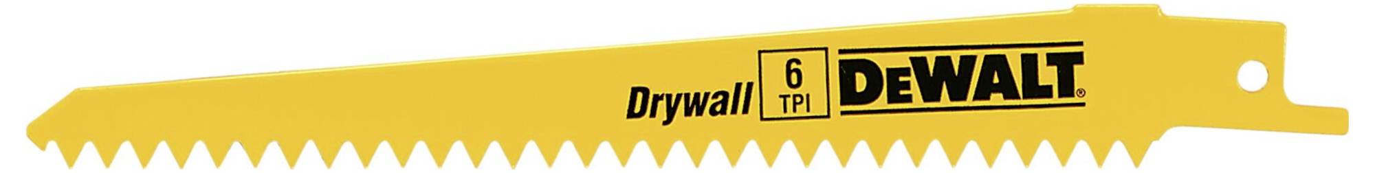 DEWALT DT2356-QZ Saebelsaegeblatt BIM Gipskarton 152mm 5St.