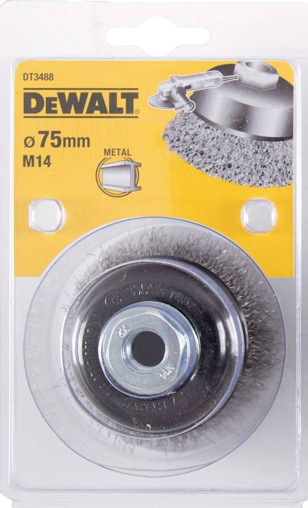 DEWALT Topfbuerste gewellt 75mm M14 DT3488-QZ 1 St.
