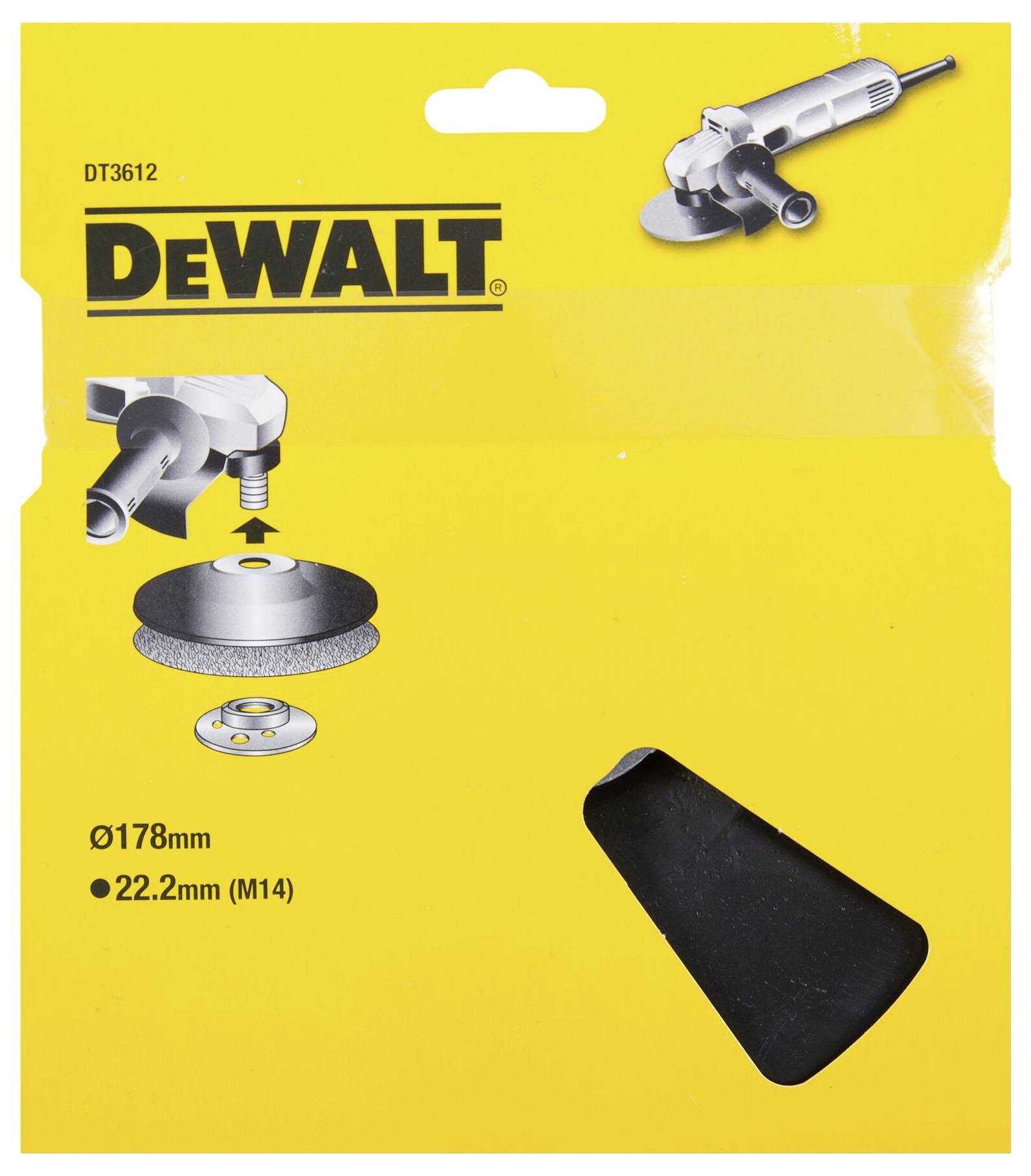 DEWALT DT3612-QZ Schleif-/Polierteller 178mm M14