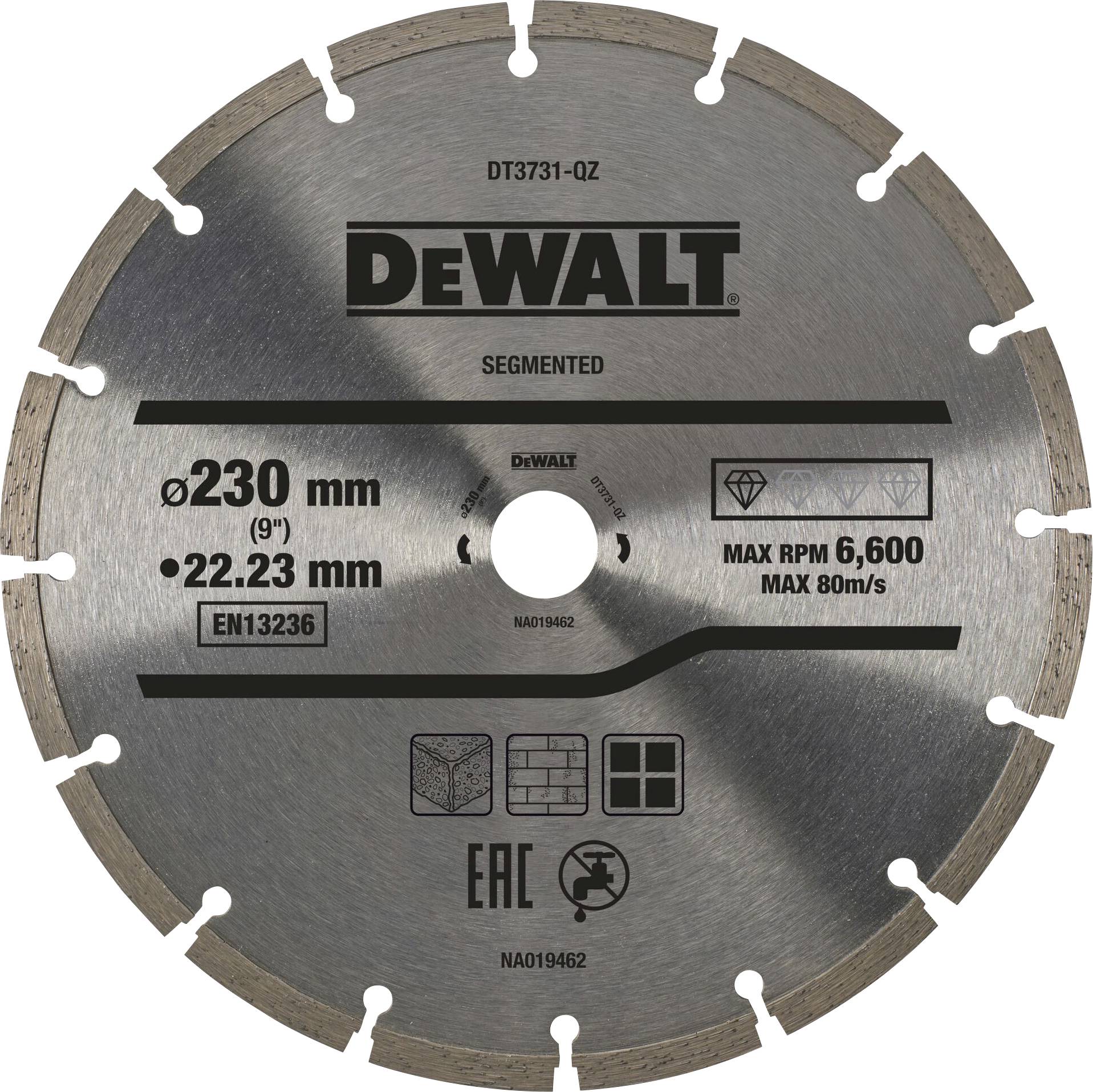 DEWALT DT3731-QZ Diamanttrennscheibe 1 St.