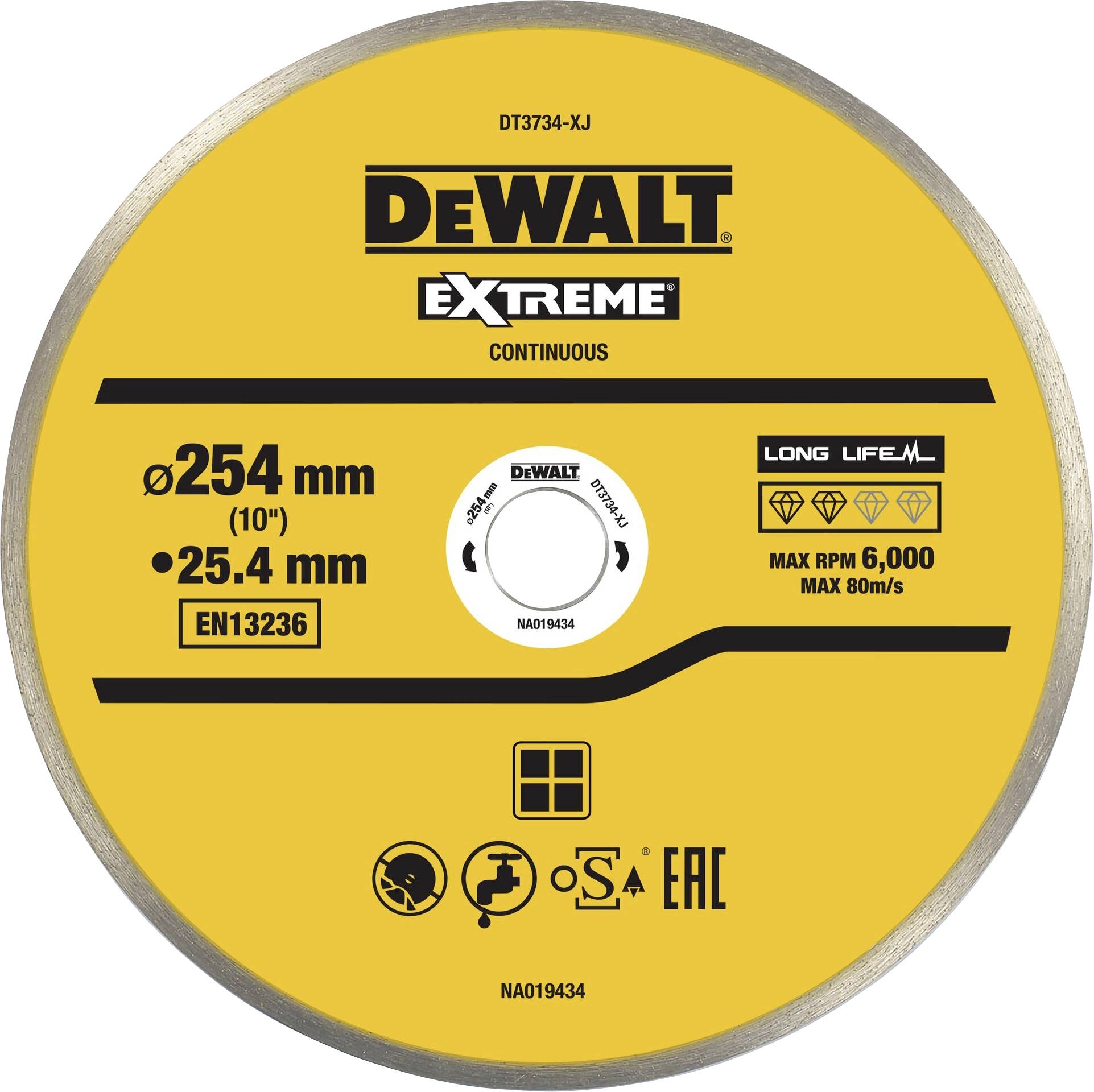 DEWALT DT3734-XJ Diamanttrennscheibe 1St.