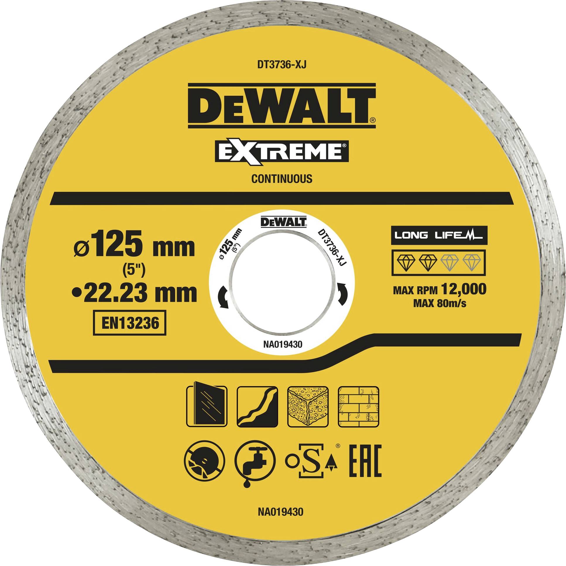 DEWALT DT3736-XJ Diamanttrennscheibe 1St.