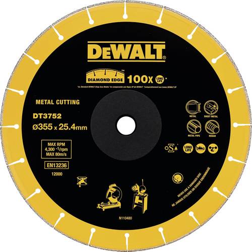 DEWALT DT3752-QZ Diamanttrennscheibe 1 St.