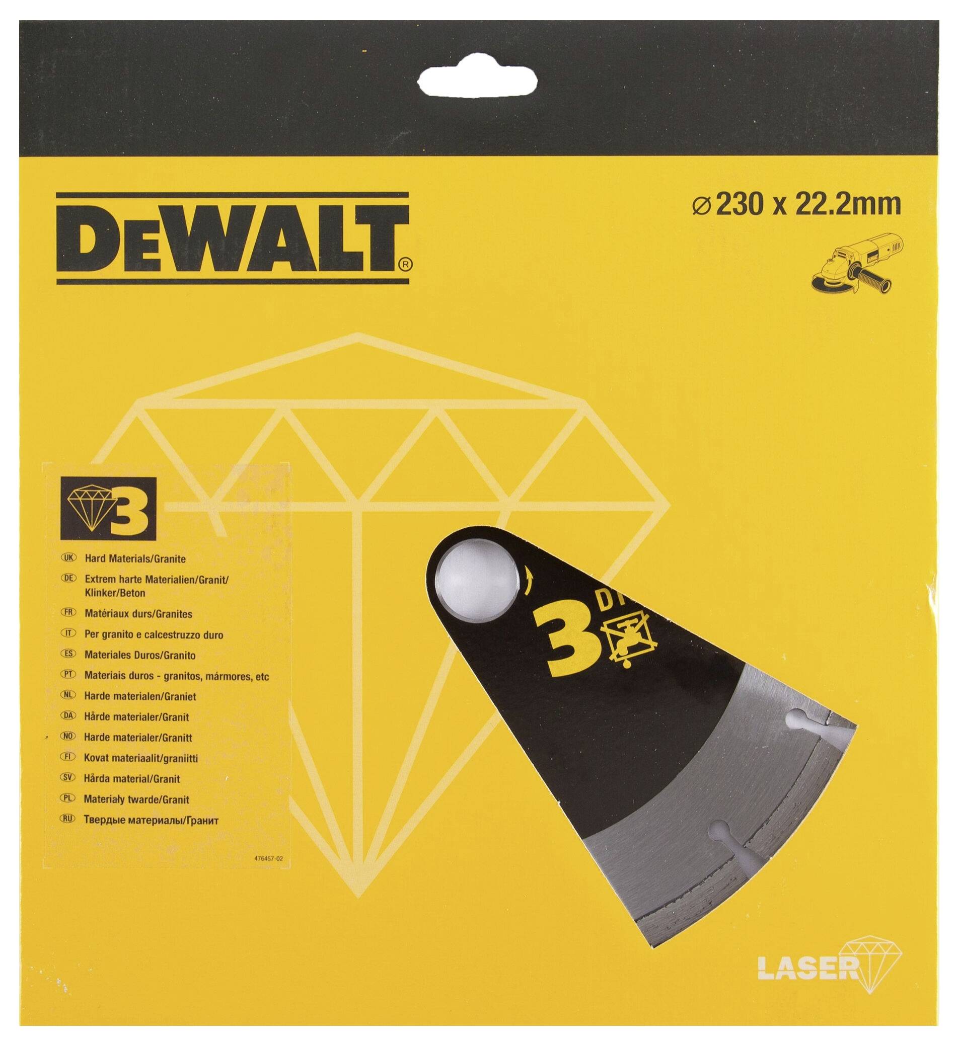 DEWALT DT3763-XJ Diamanttrennscheibe 1St.