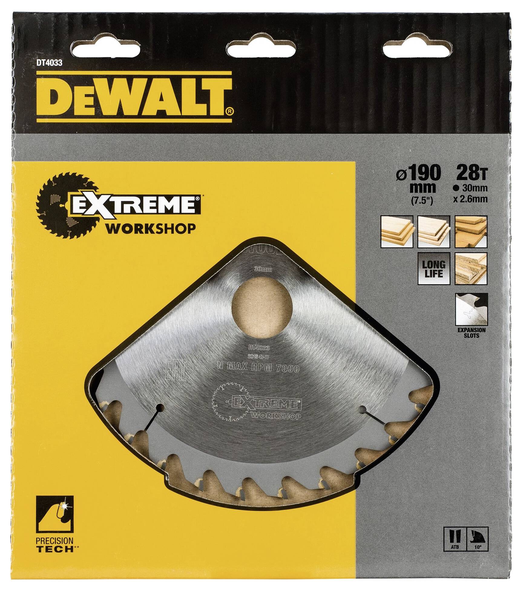 DEWALT DT4033-QZ Kreissägeblatt 1St.