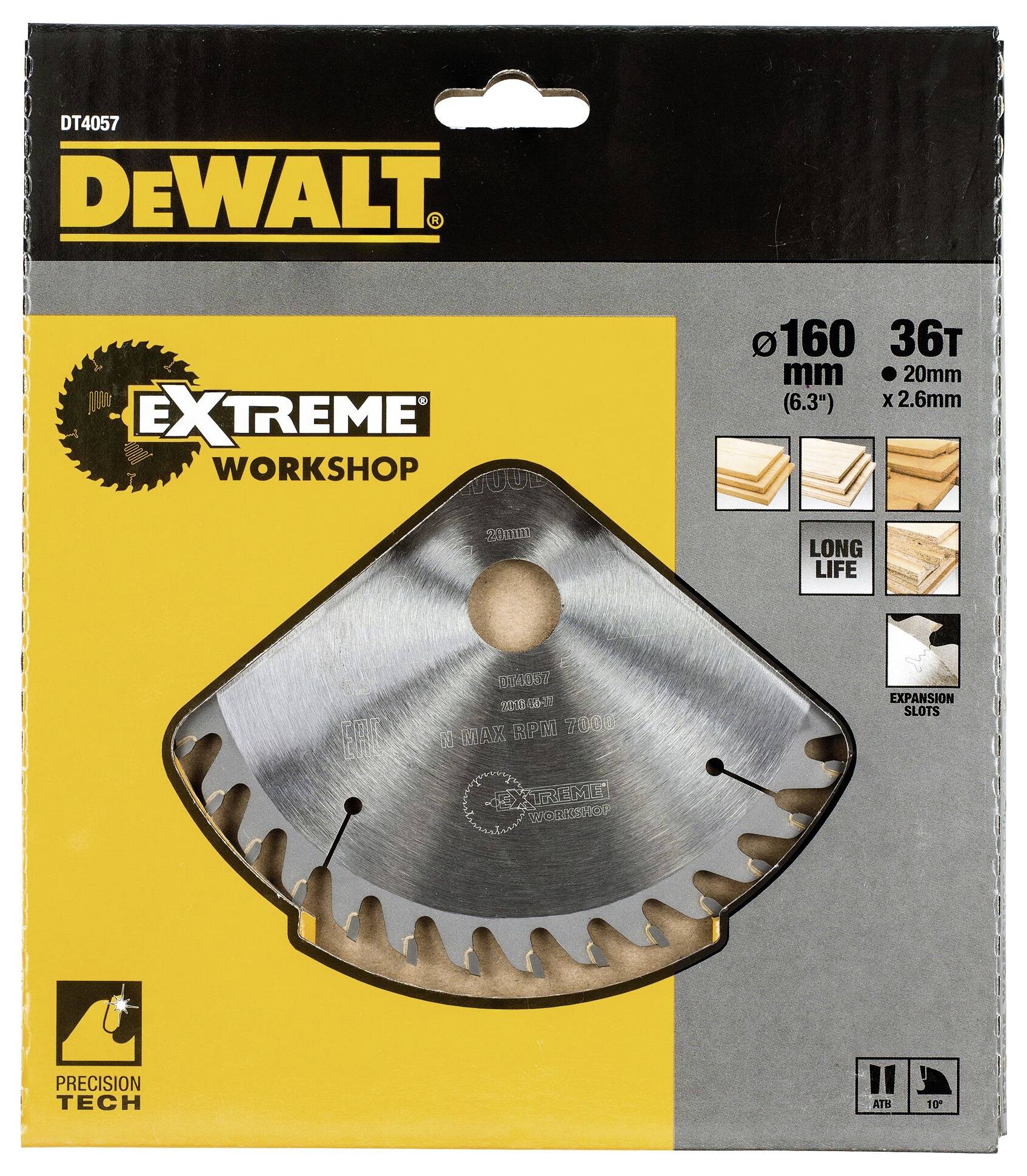 DEWALT DT4057-QZ Kreissägeblatt 1St.