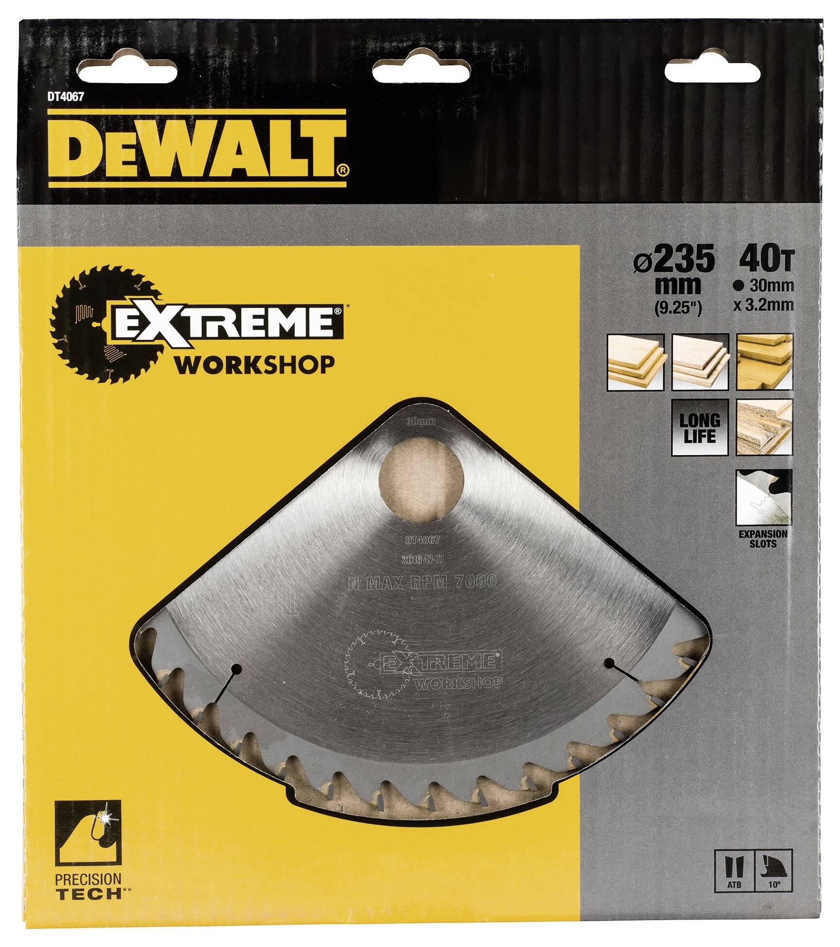 DEWALT DT4067-QZ Kreissägeblatt 1 St.