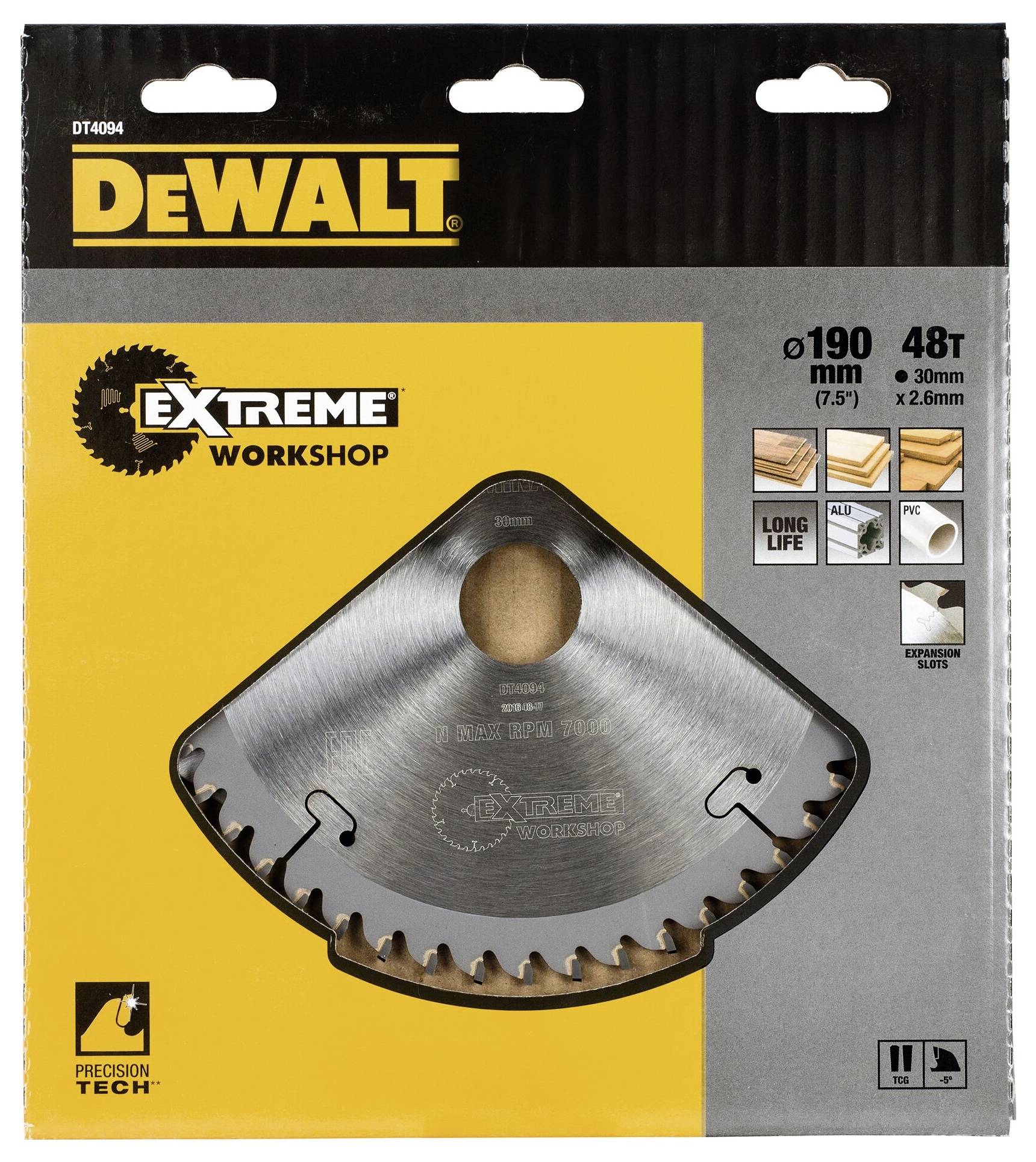 DEWALT DT4094-QZ Kreissägeblatt 1St.