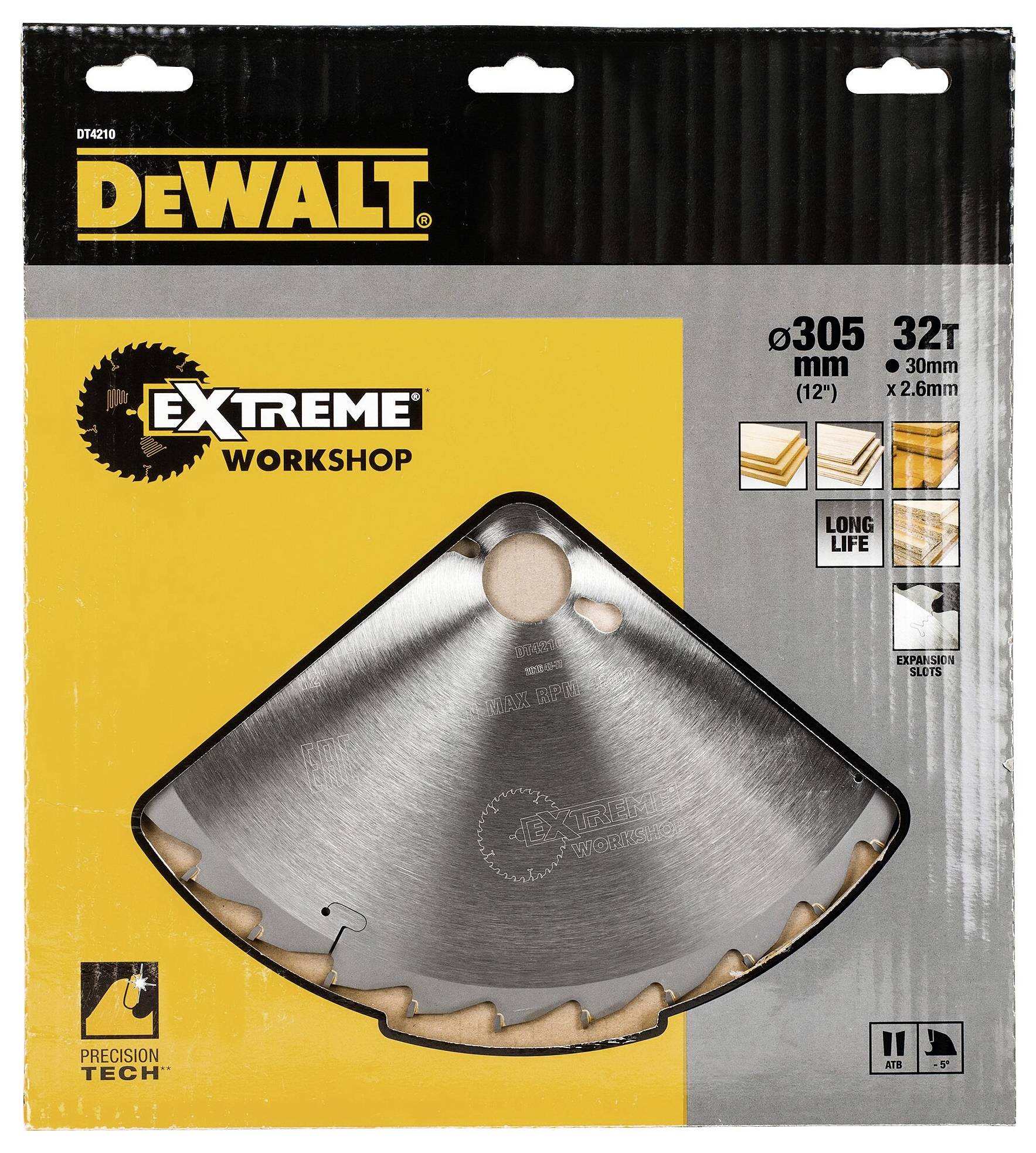 DEWALT DT4210-QZ Kreissägeblatt 1St.