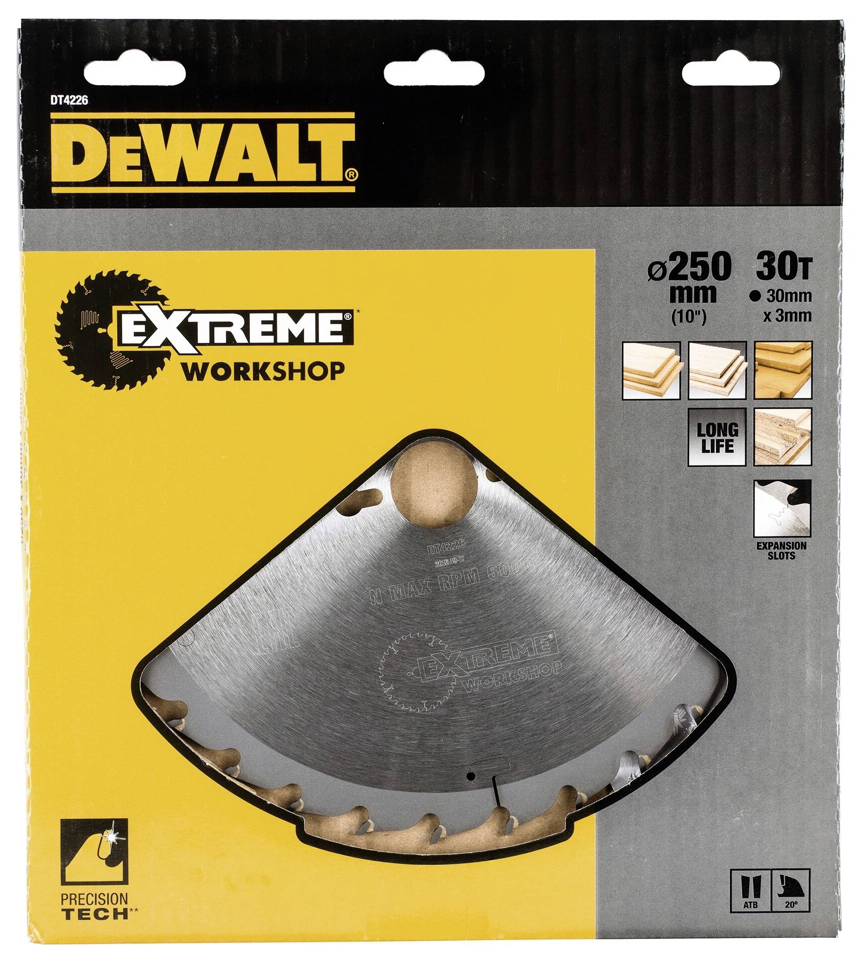 DEWALT DT4226-QZ Kreissägeblatt 1St.