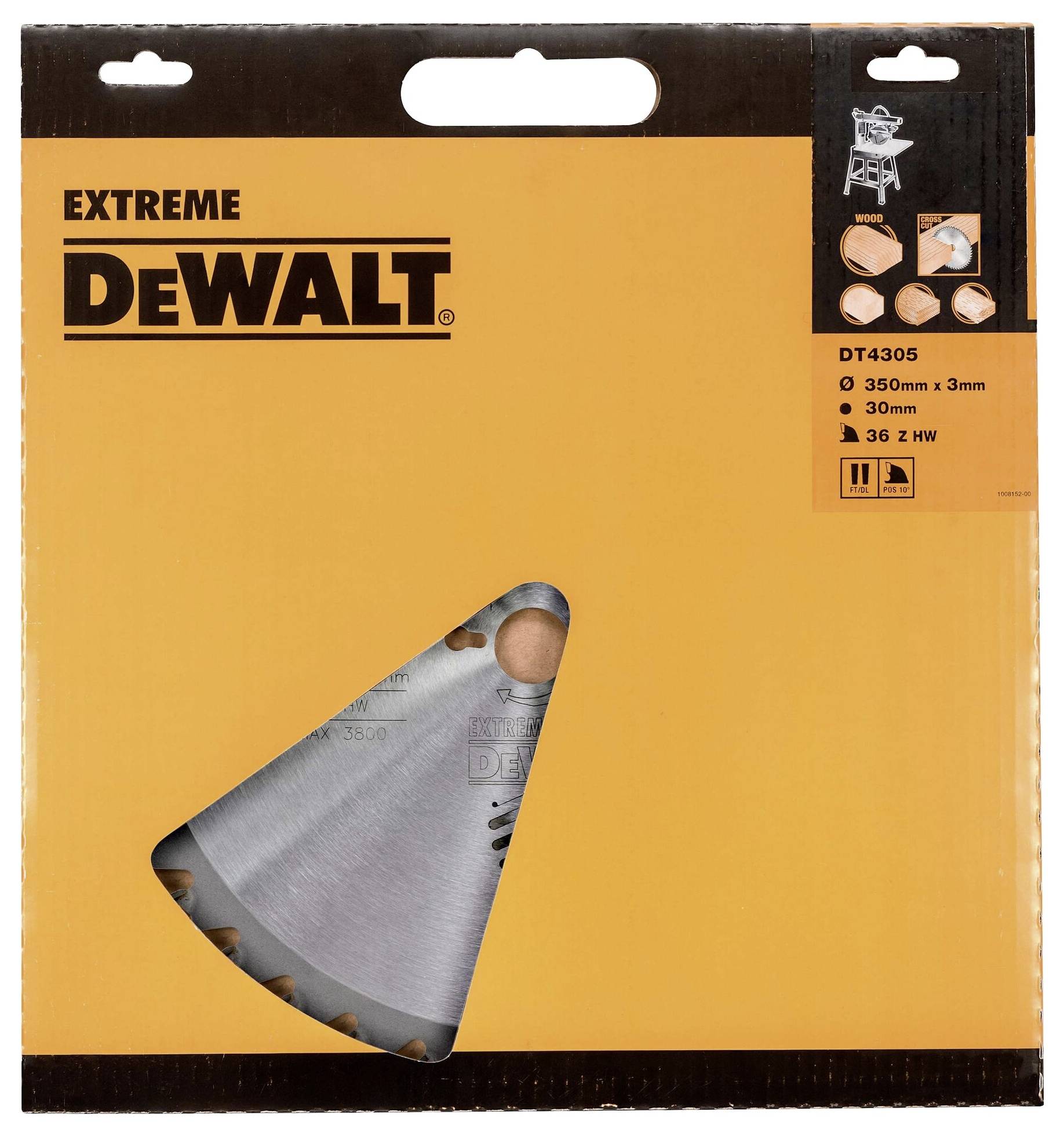 DEWALT DT4305-QZ Kreissägeblatt 1St.