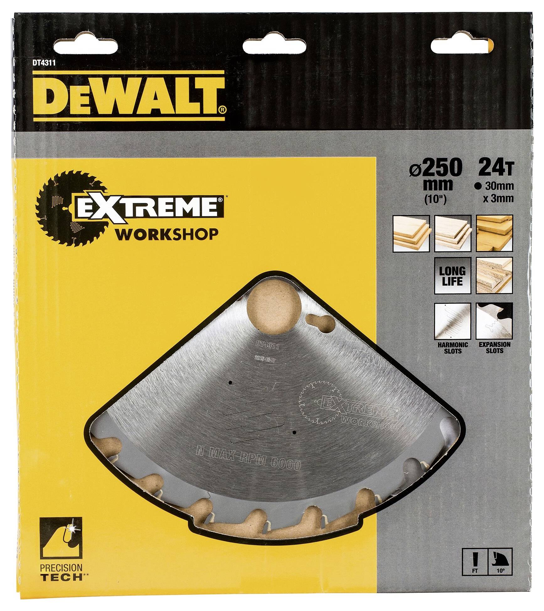 DEWALT DT4311-QZ Kreissägeblatt 1St.