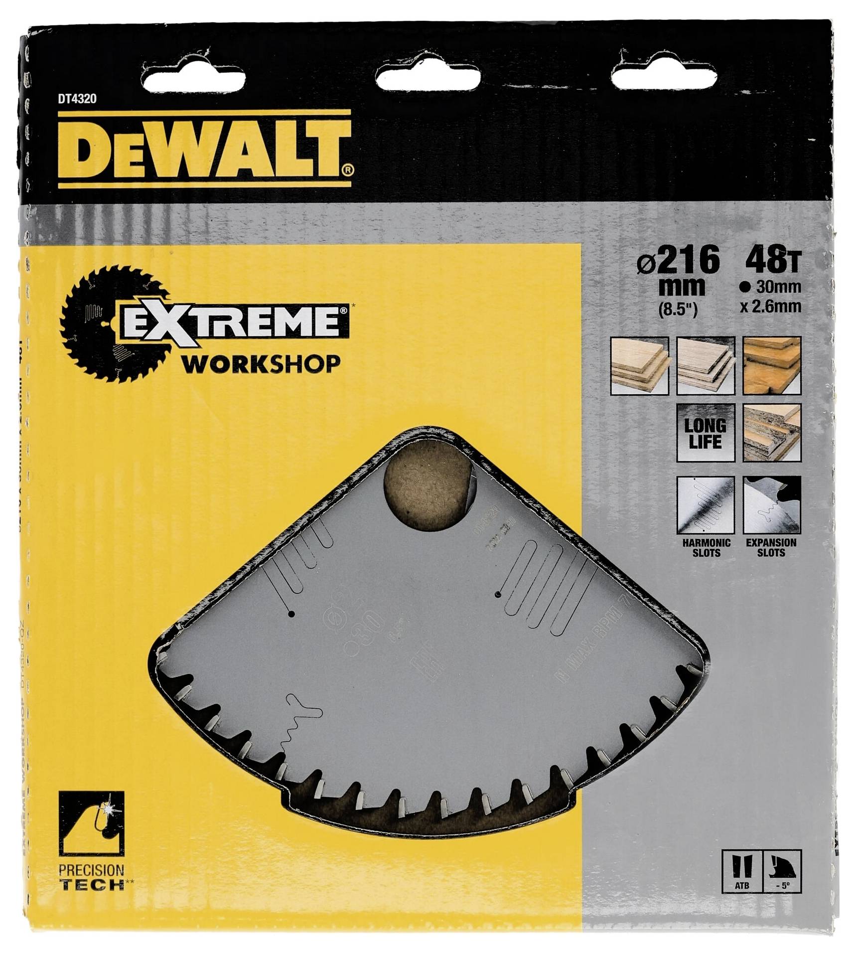 DEWALT DT4320-QZ Kreissägeblatt 1St.