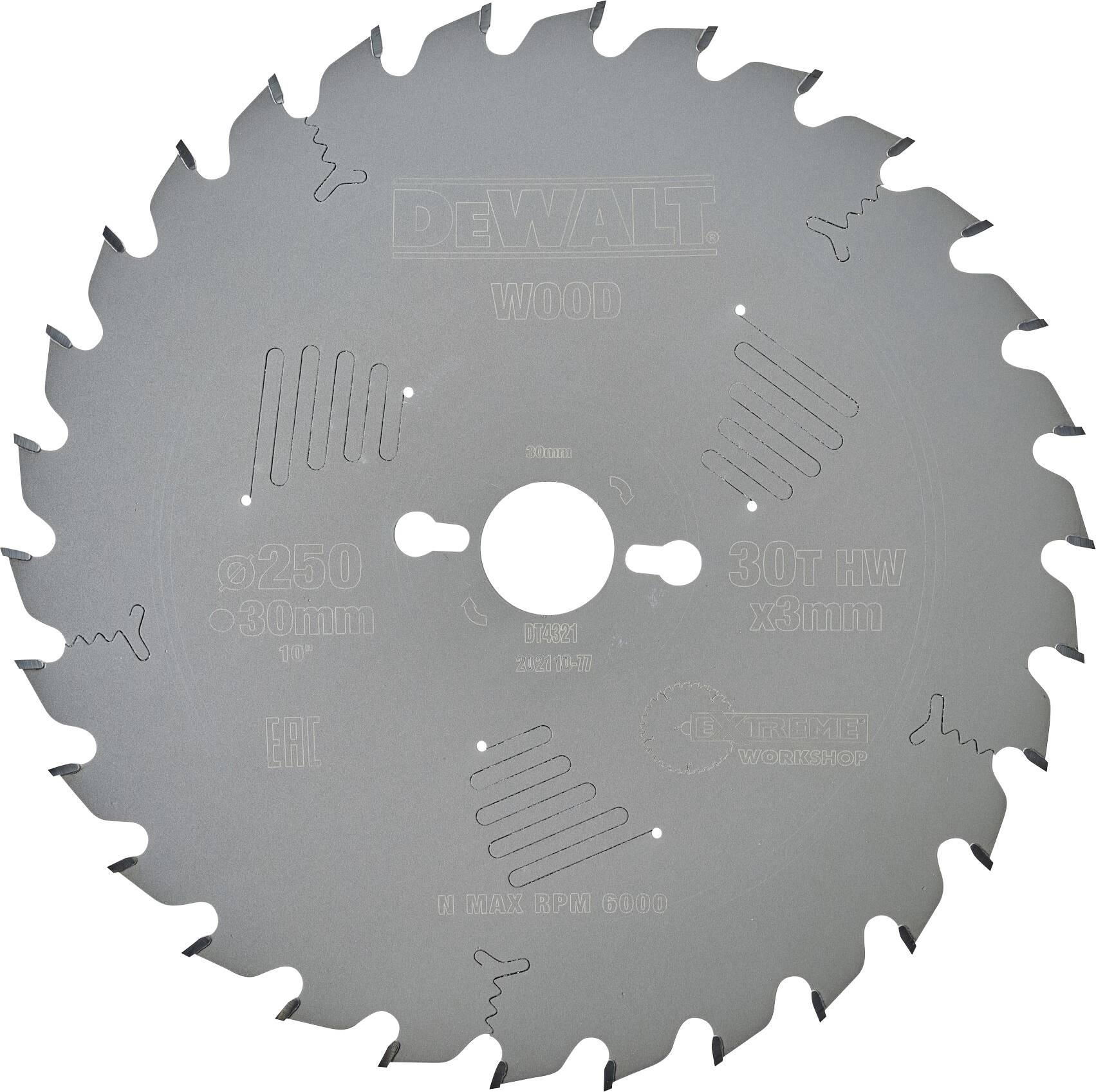 DEWALT DT4321-QZ Kreissägeblatt 1St.