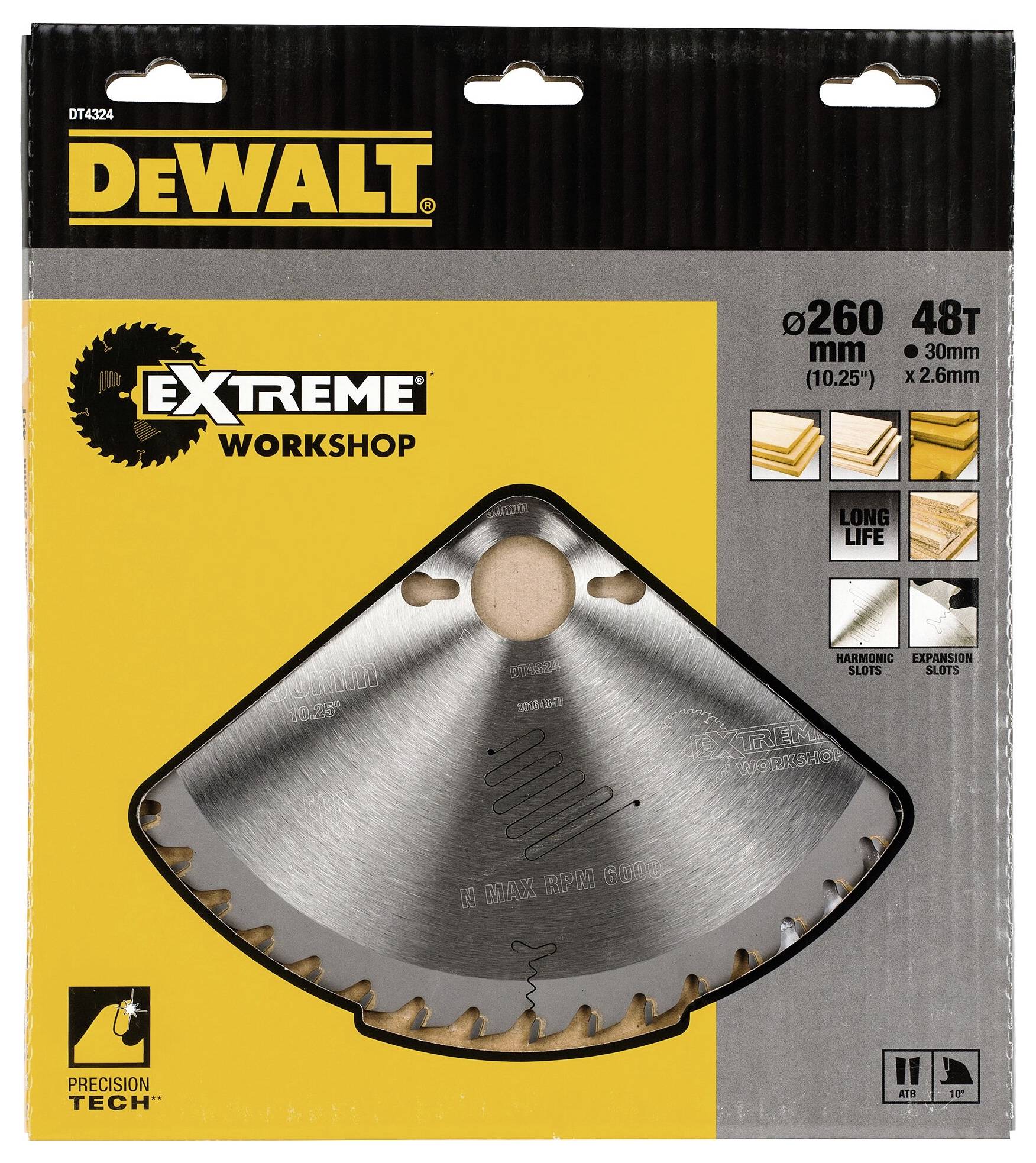 DEWALT DT4324-QZ Kreissägeblatt 1St.