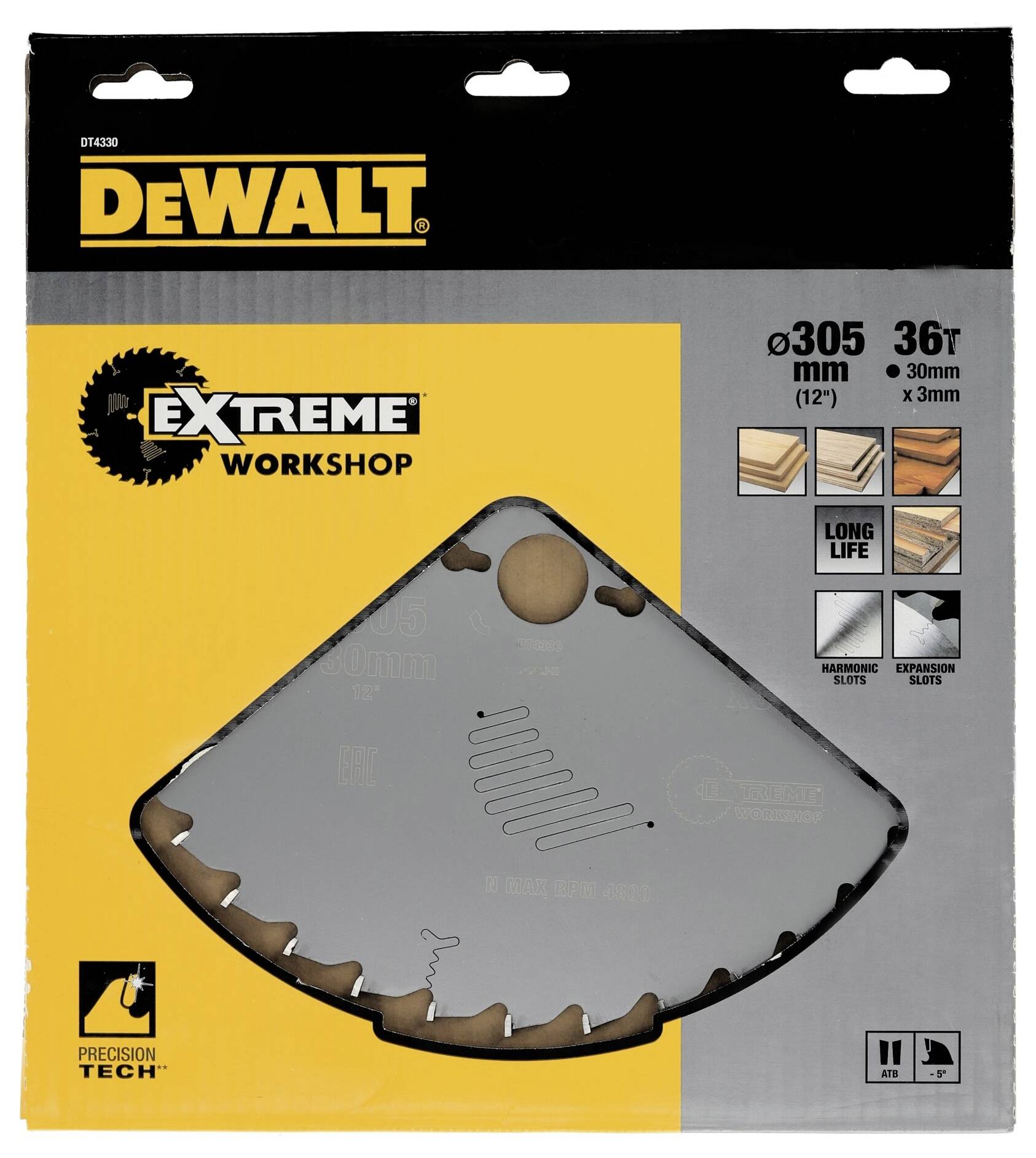 DEWALT DT4330-QZ Kreissägeblatt 1 St.