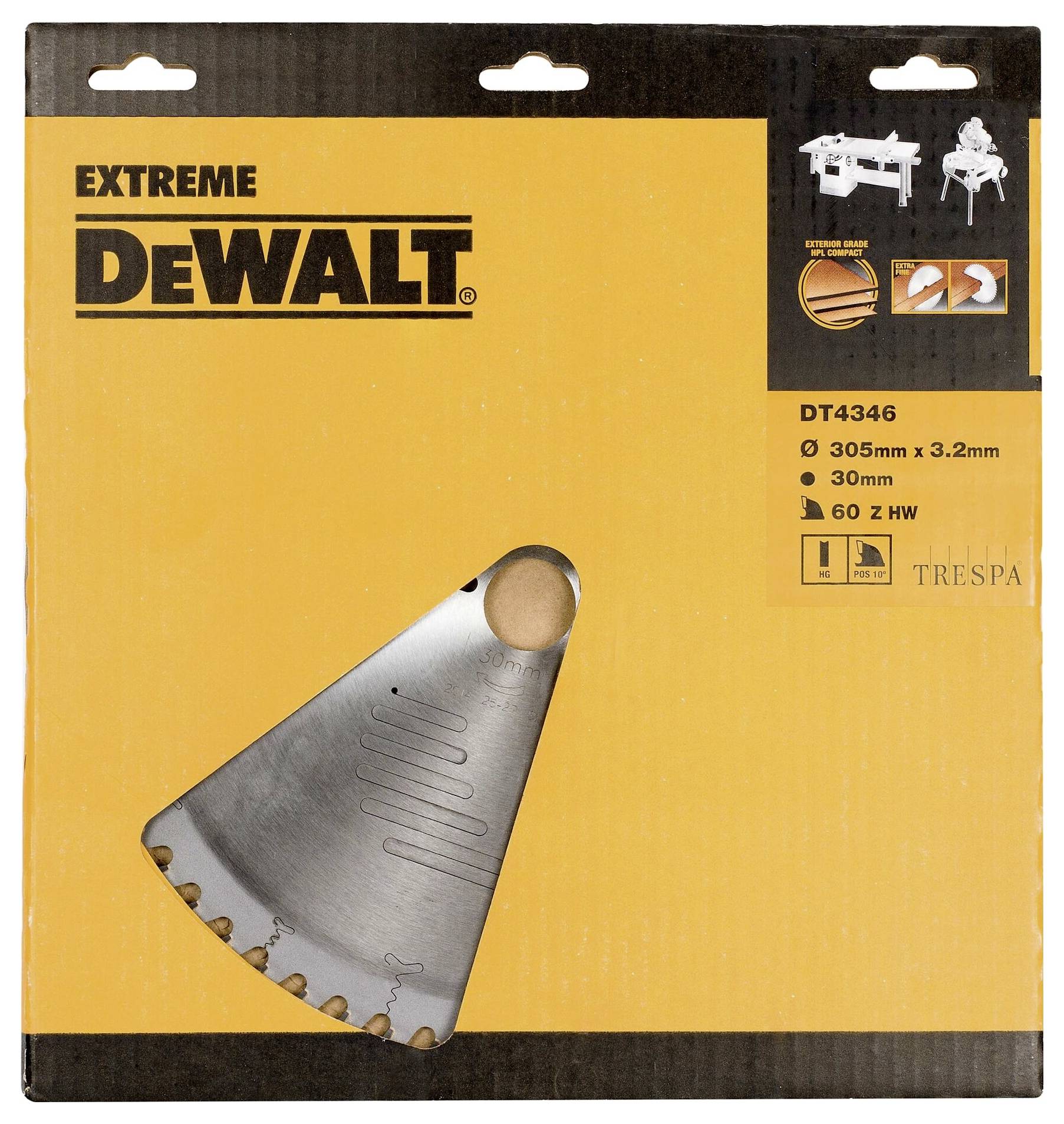 DEWALT DT4346-QZ Kreissägeblatt 1St.