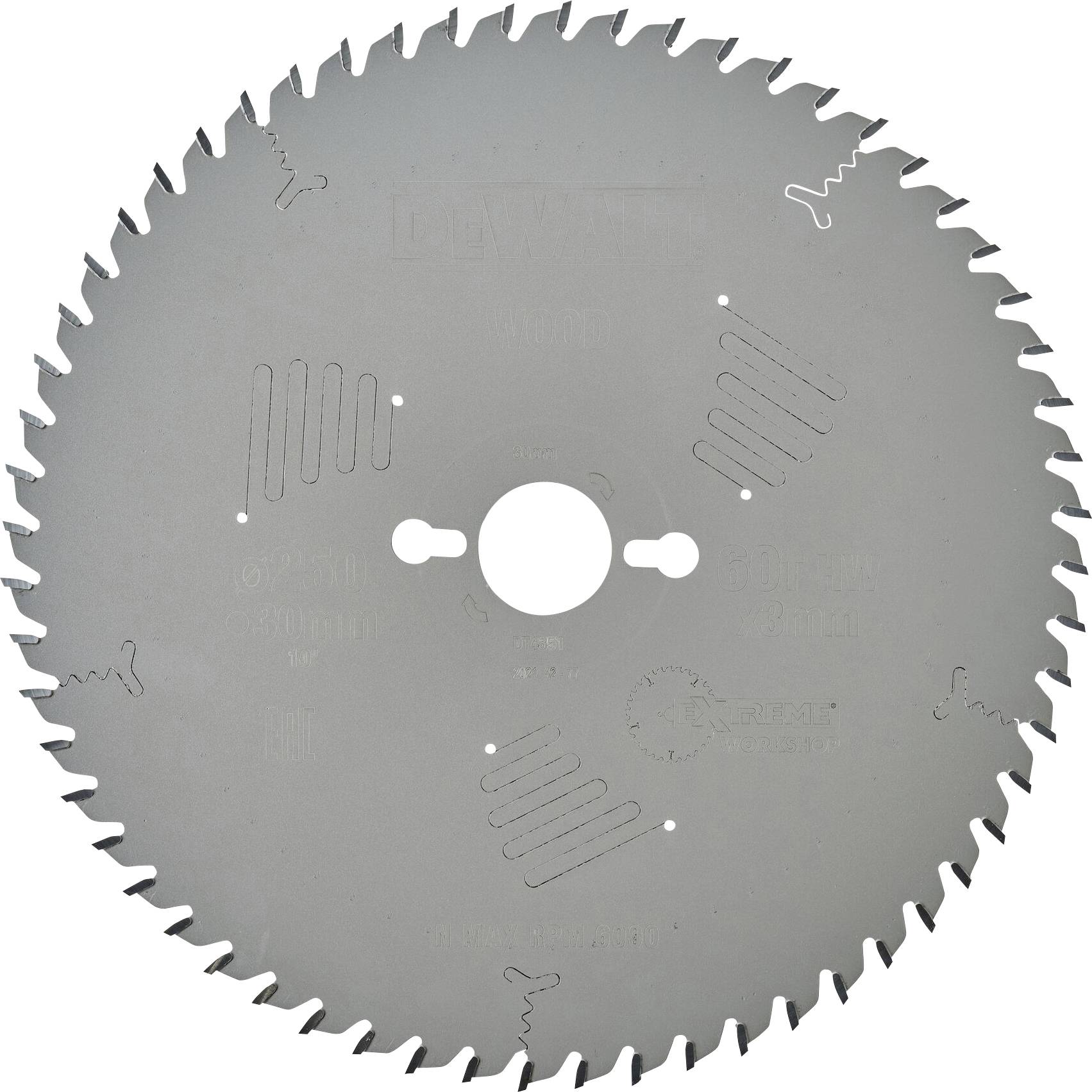 DEWALT DT4351-QZ Kreissägeblatt 1St.