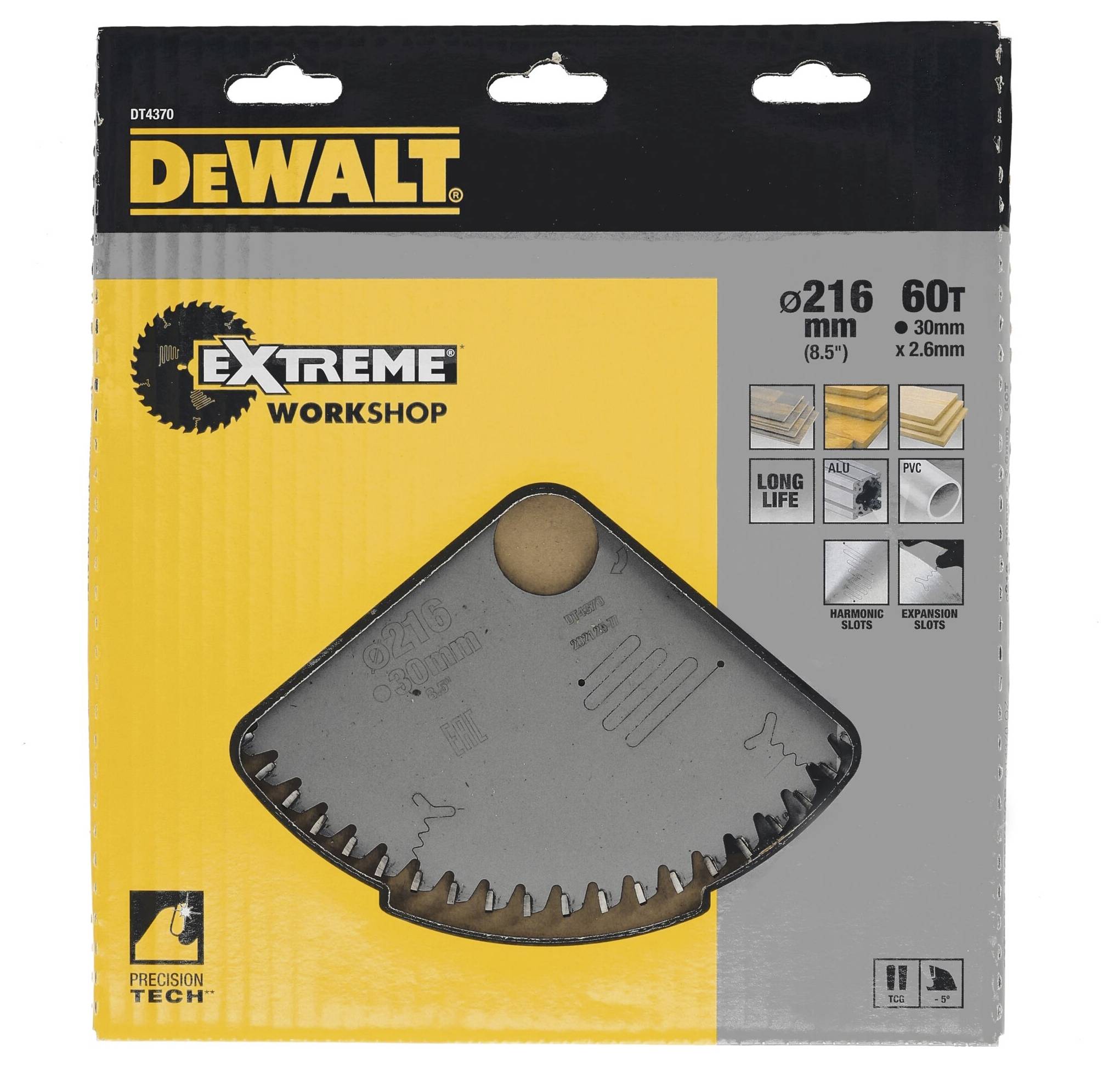 DEWALT DT4370-QZ Kreissägeblatt 1St.