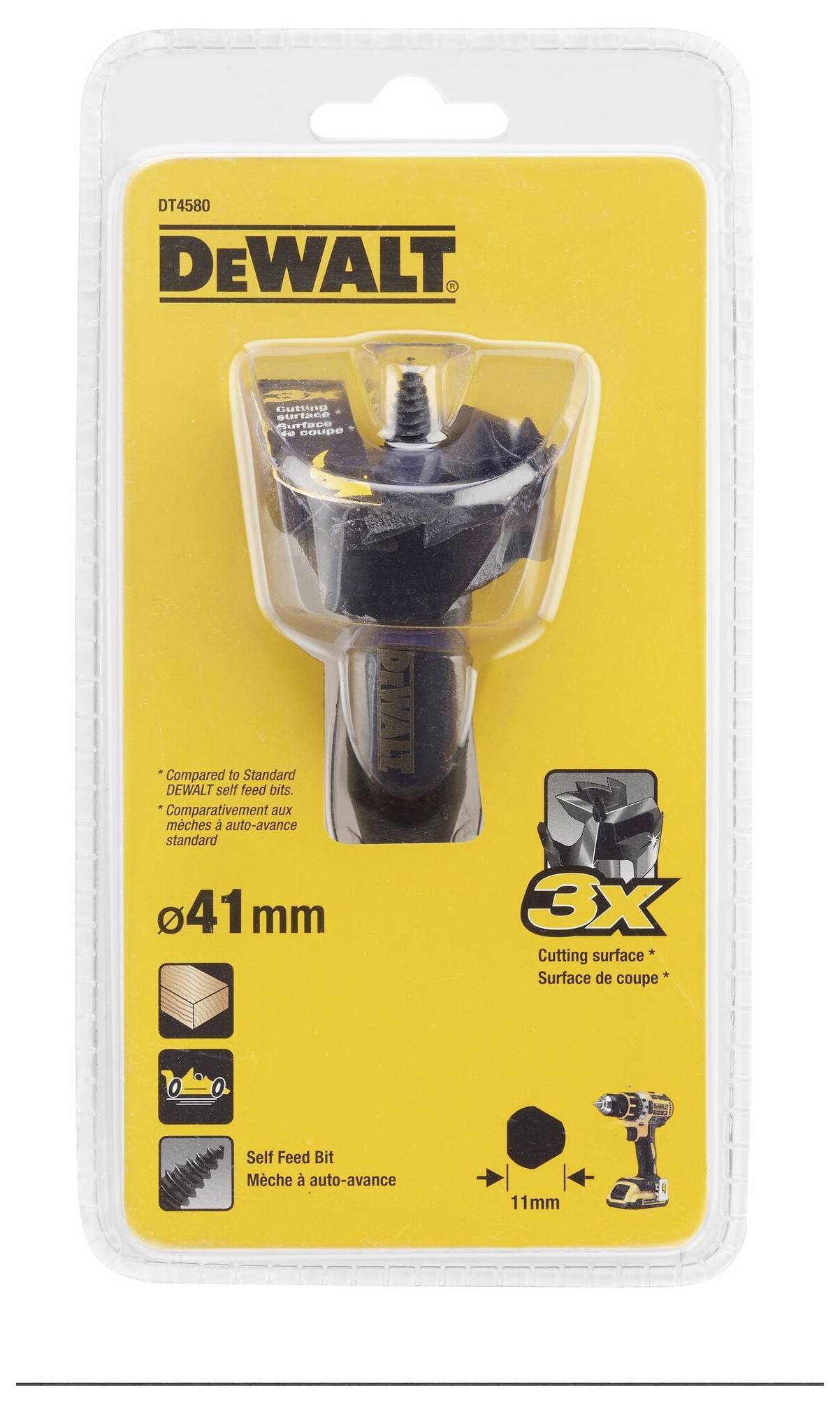 DEWALT DT4580-QZ Forstnerbohrer 1St.