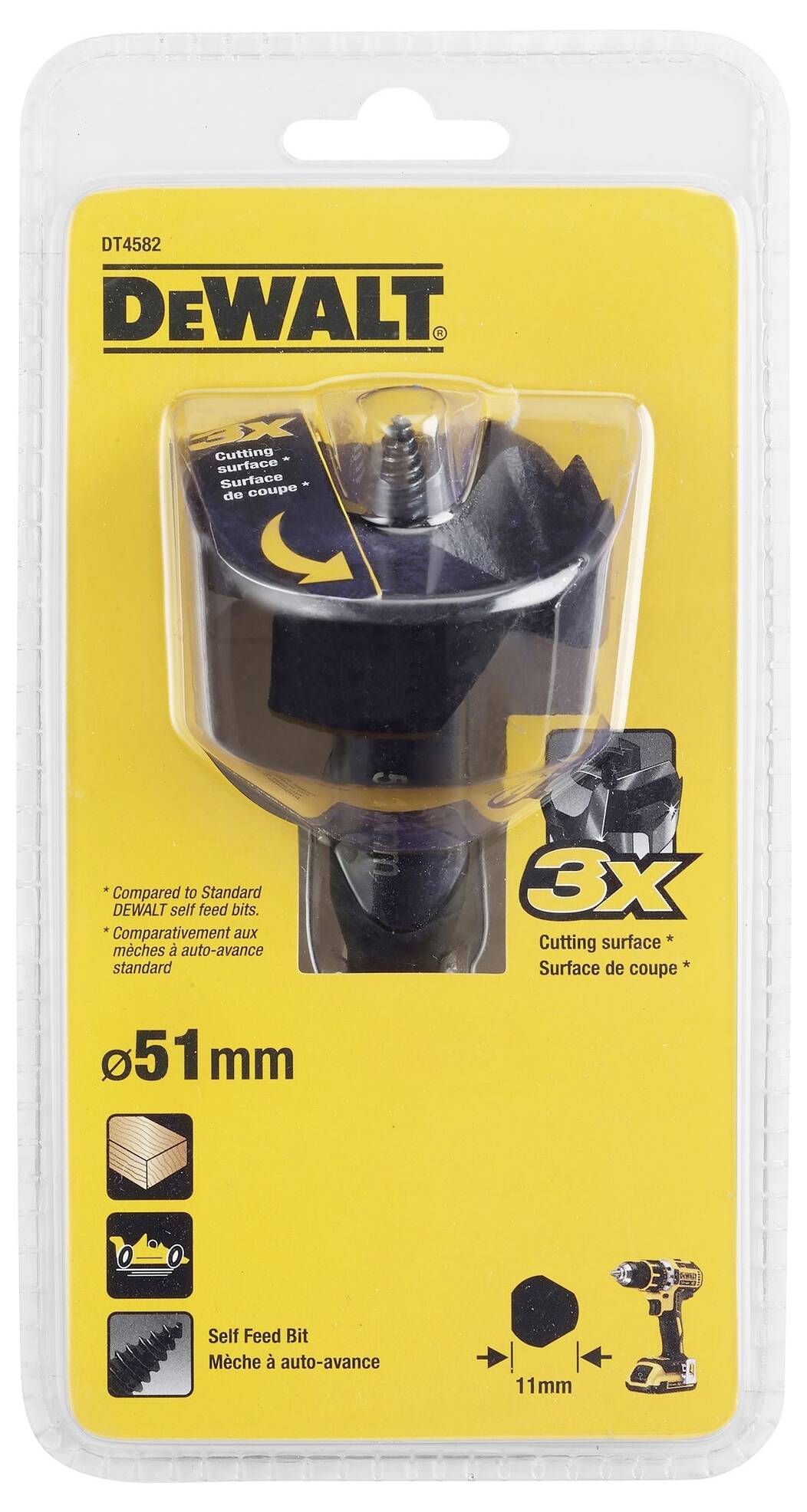 DEWALT DT4582-QZ Forstnerbohrer 1 St.