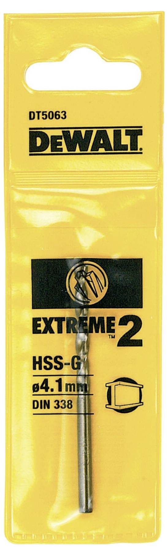 DEWALT DT5063-QZ Metall-Spiralbohrer 4.1mm