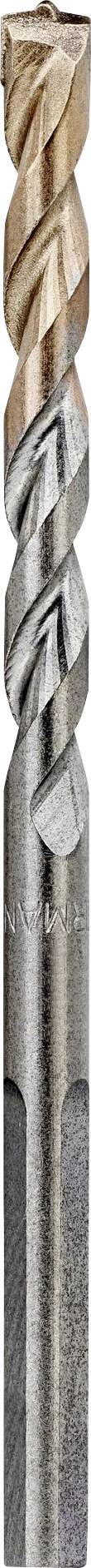 Ein metallischer Bohrer mit spiralförmiger Struktur, bestehend aus glänzendem Silber und Bronze. Geeignet für präzises Bohren in harte Materialien.
